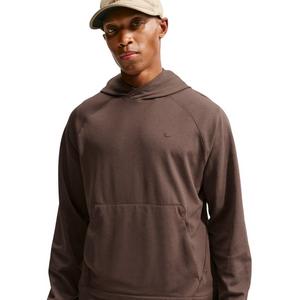 Nike Men's Primary NanoKnit Dri-FIT UV Protection Pullover Performance Hoodie - BROWN