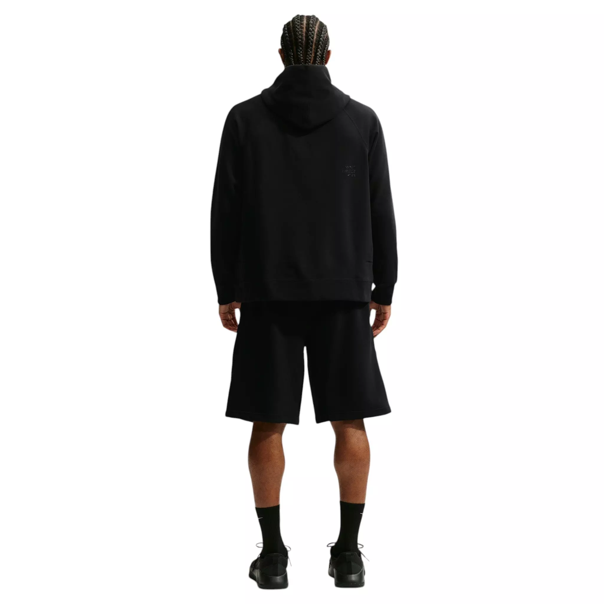 Nike Men's N.A.C. Dri-FIT Oversized Fleece Training Hoodie - BLACK