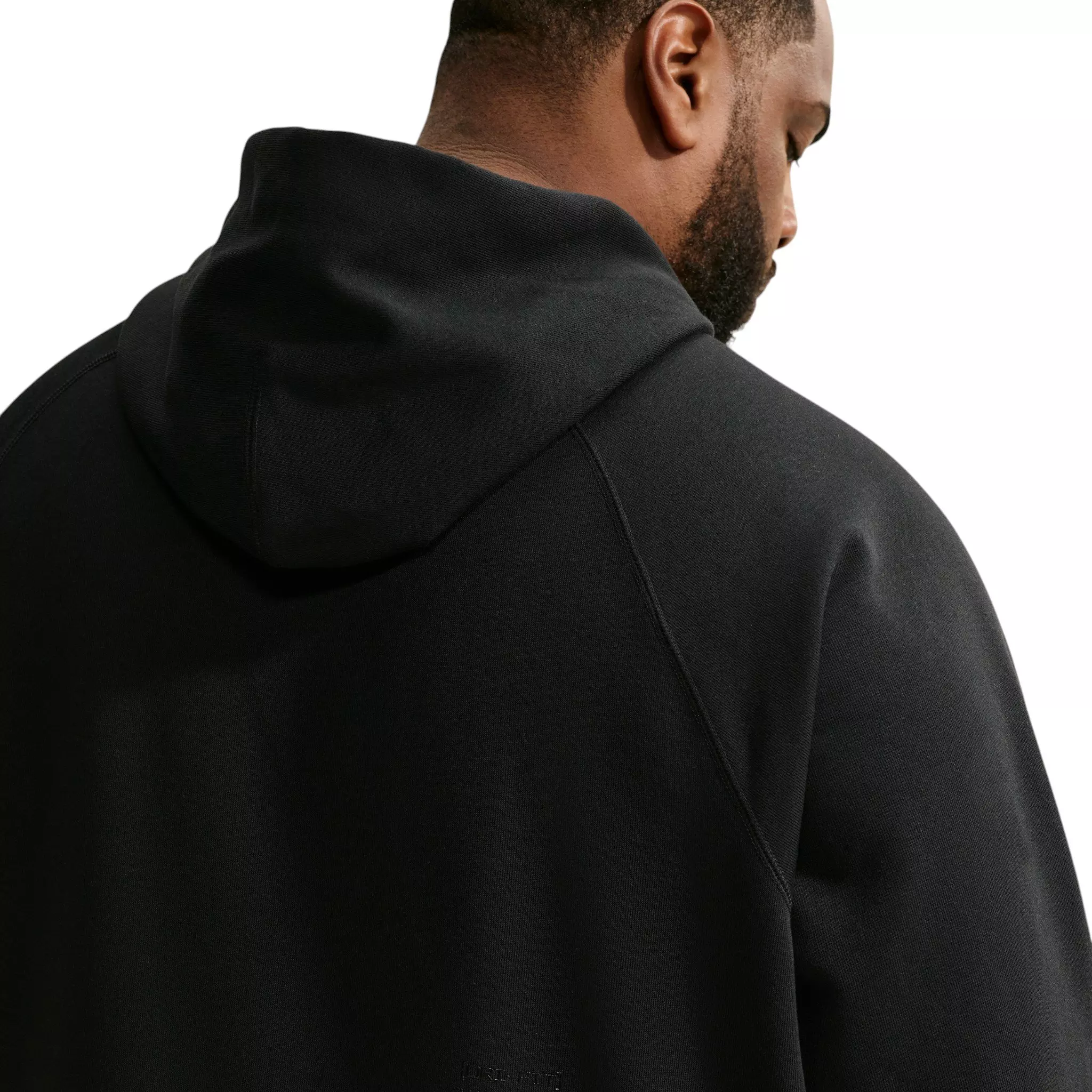 Nike Men's N.A.C. Dri-FIT Oversized Fleece Training Hoodie - BLACK