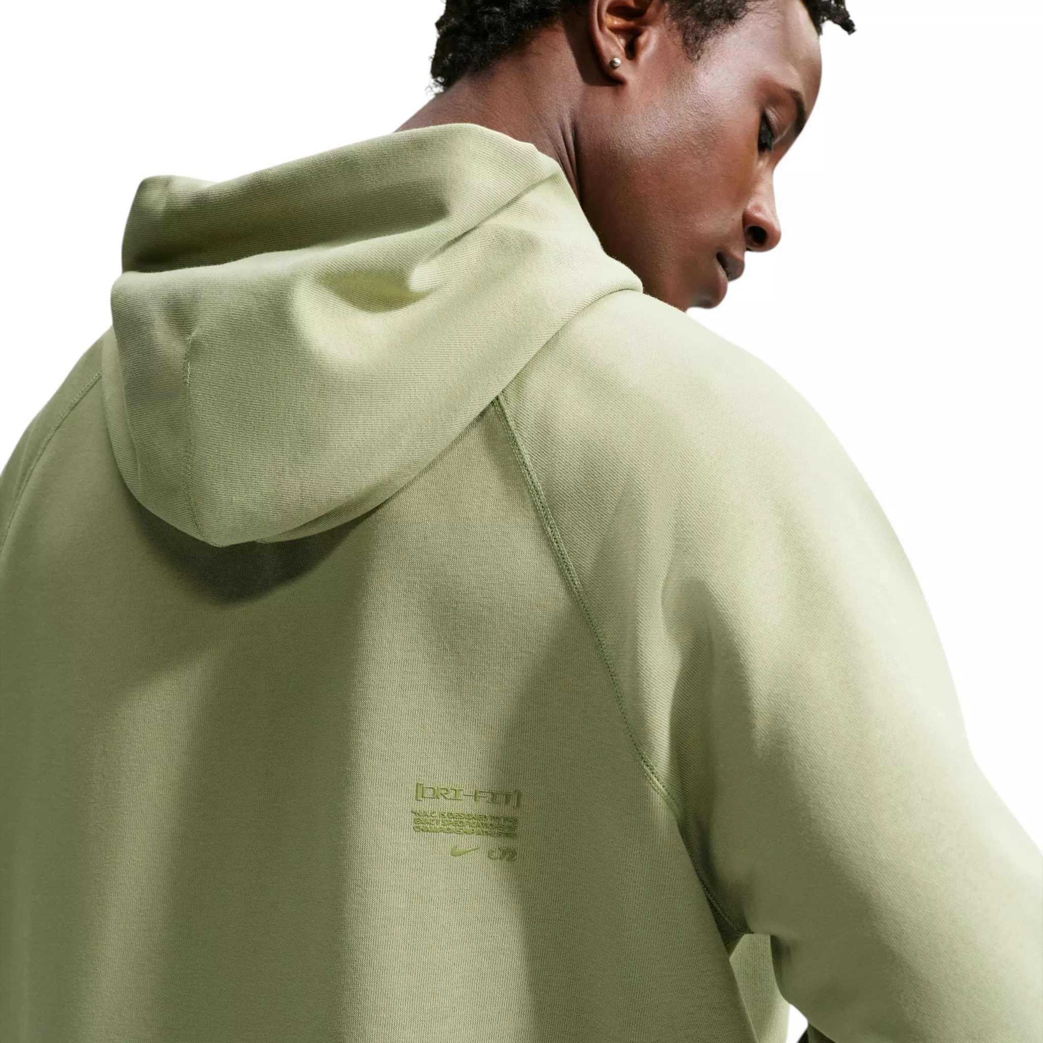Nike Men's N.A.C. Dri-FIT Oversized Fleece Training Hoodie - BROWN