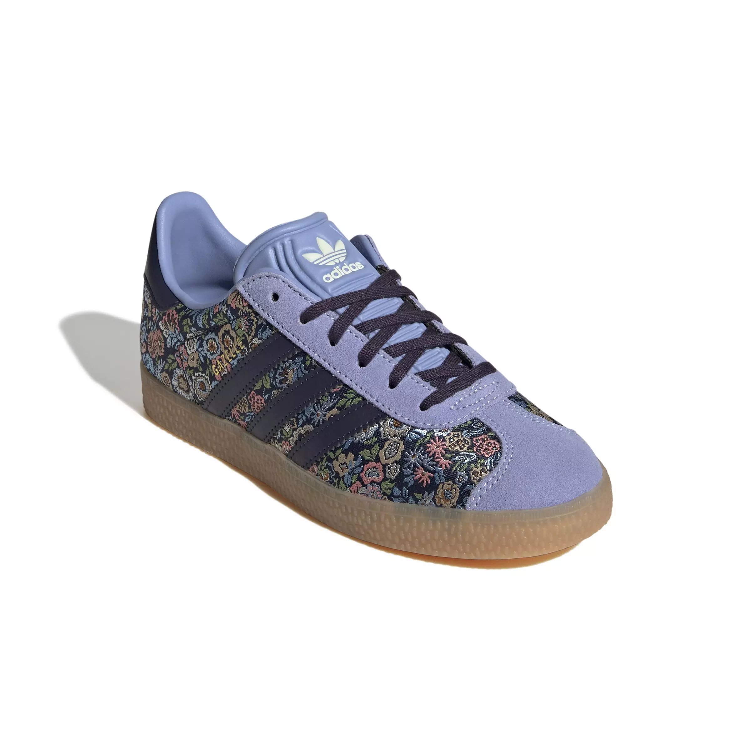 adidas Originals Gazelle x Liberty London "Supplier Color/Gum 3" Grade School Girls' Shoe - COLOR/GUM 3
