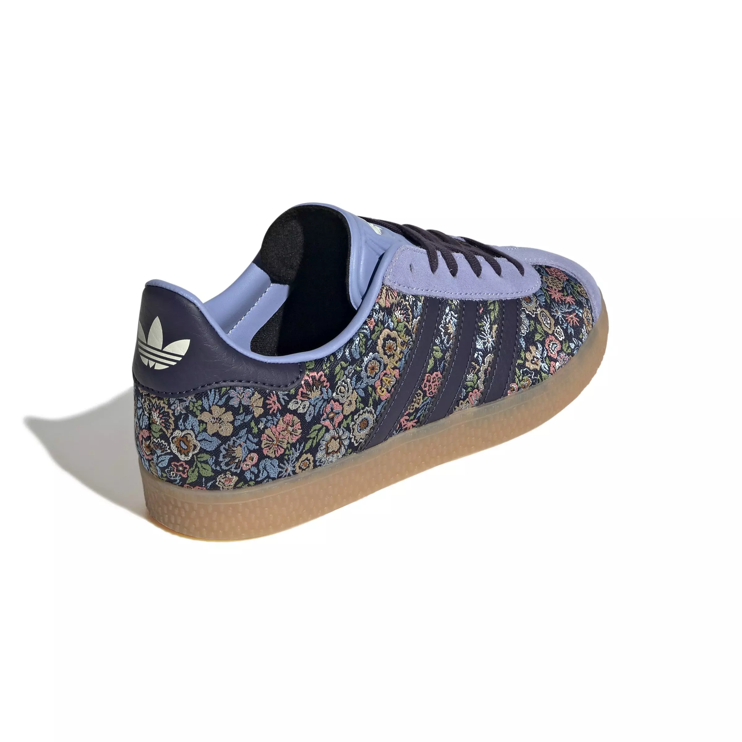 adidas Originals Gazelle x Liberty London "Supplier Color/Gum 3" Grade School Girls' Shoe - COLOR/GUM 3