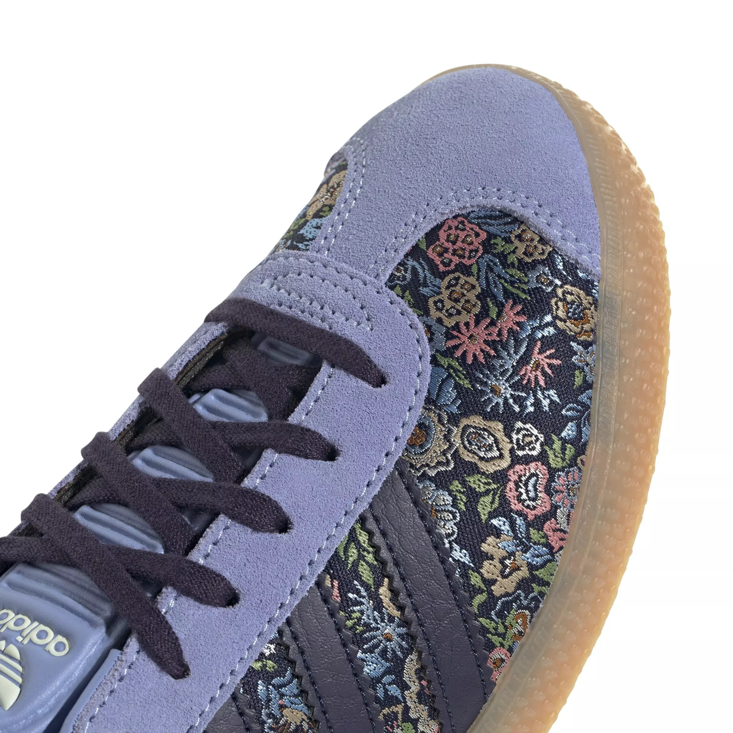 adidas Originals Gazelle x Liberty London "Supplier Color/Gum 3" Grade School Girls' Shoe - COLOR/GUM 3