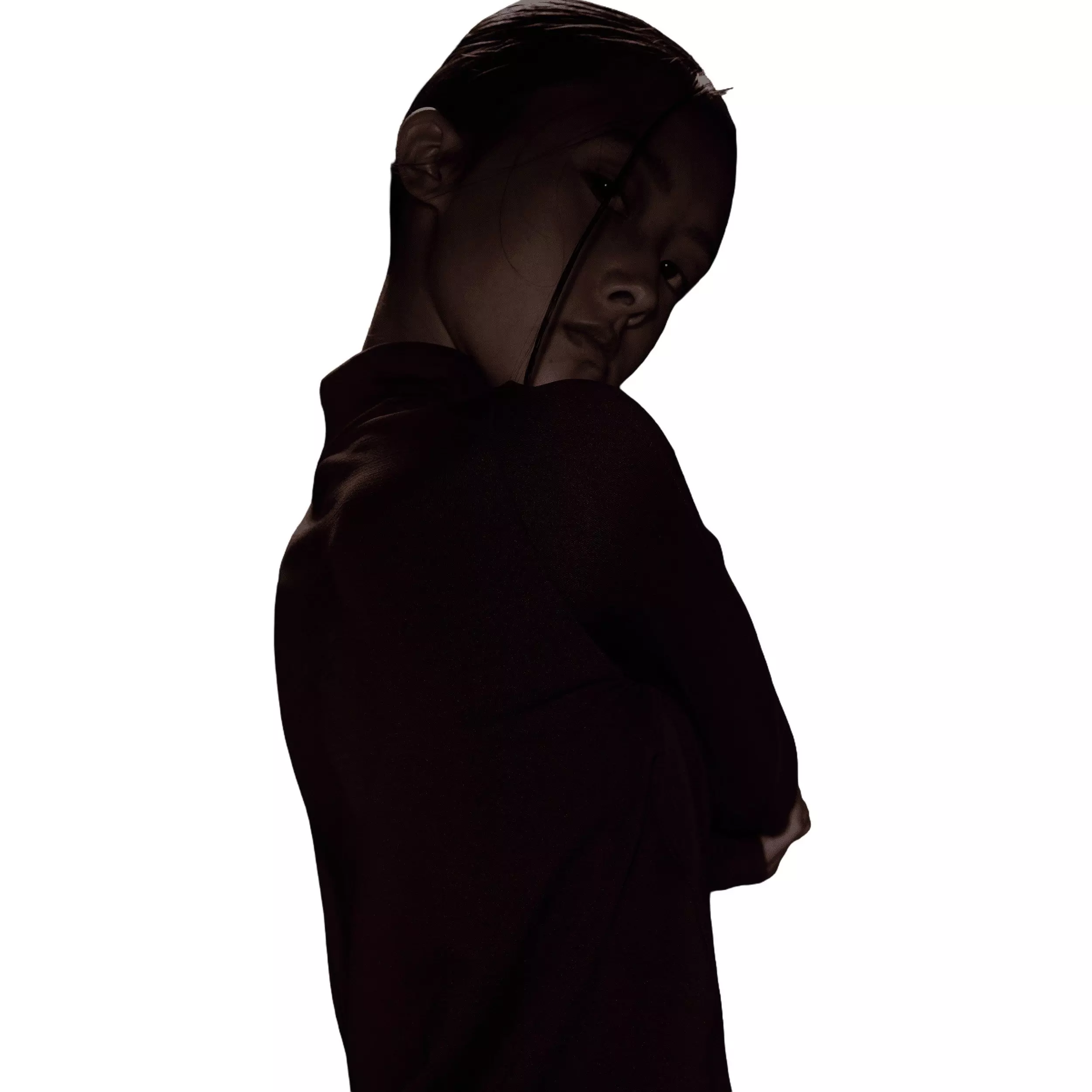 Nike Big Girls' Pro Therma-FIT 1/2-Zip Long-Sleeve Top -Burgundy - BURGUNDY