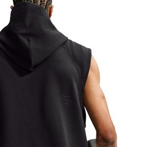 Nike Men's N.A.C. Dri-FIT Fleece Sleeveless Training Hoodie - BLACK