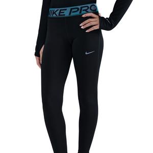 Nike Big Girls' Pro Dri-FIT Leggings with Shine Accents -Black