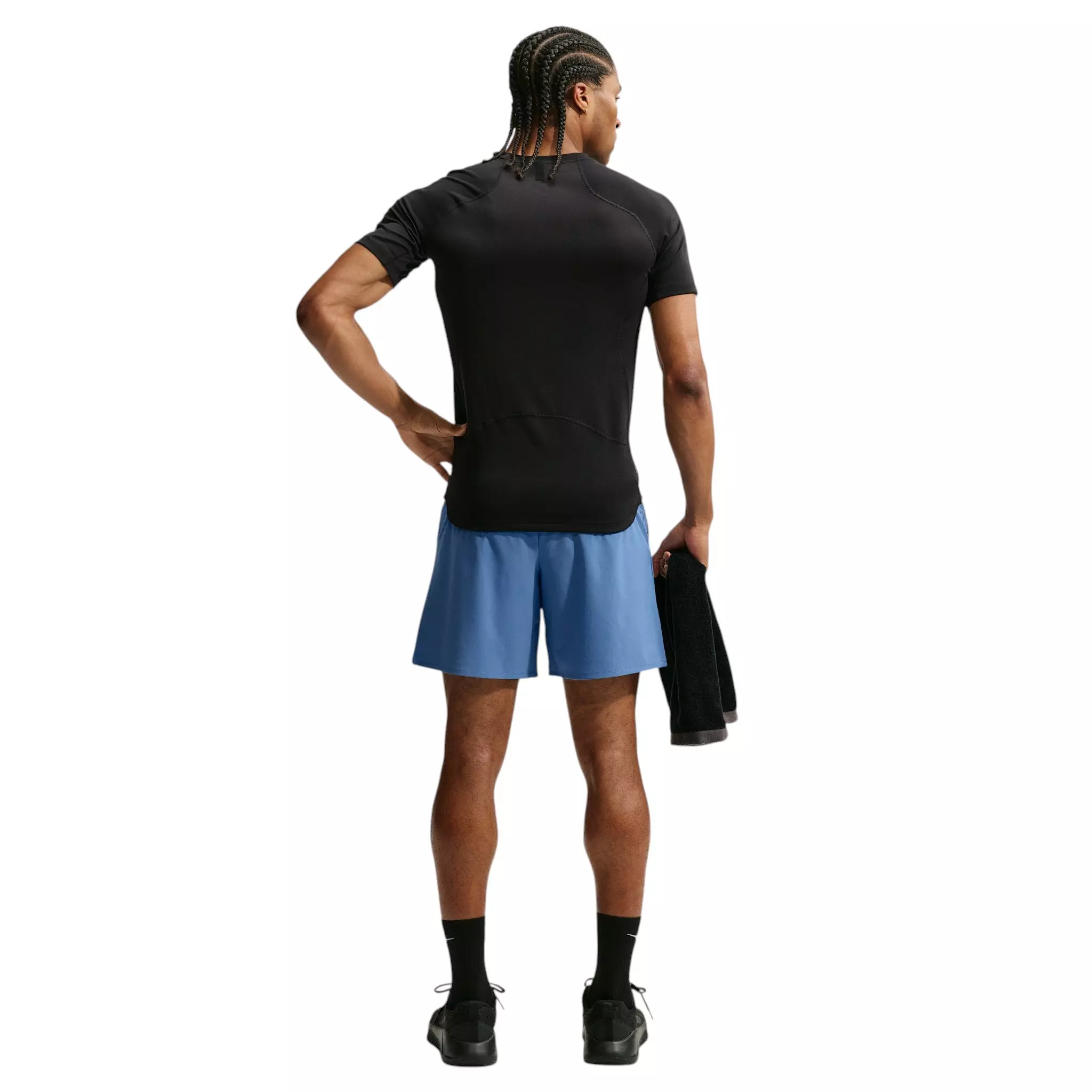 Nike Men's Unlimited Dri-FIT 7" Unlined Versatile Shorts - Indigo Storm/Black/Indigo Storm - INDIGO/BLACK/INDIGO