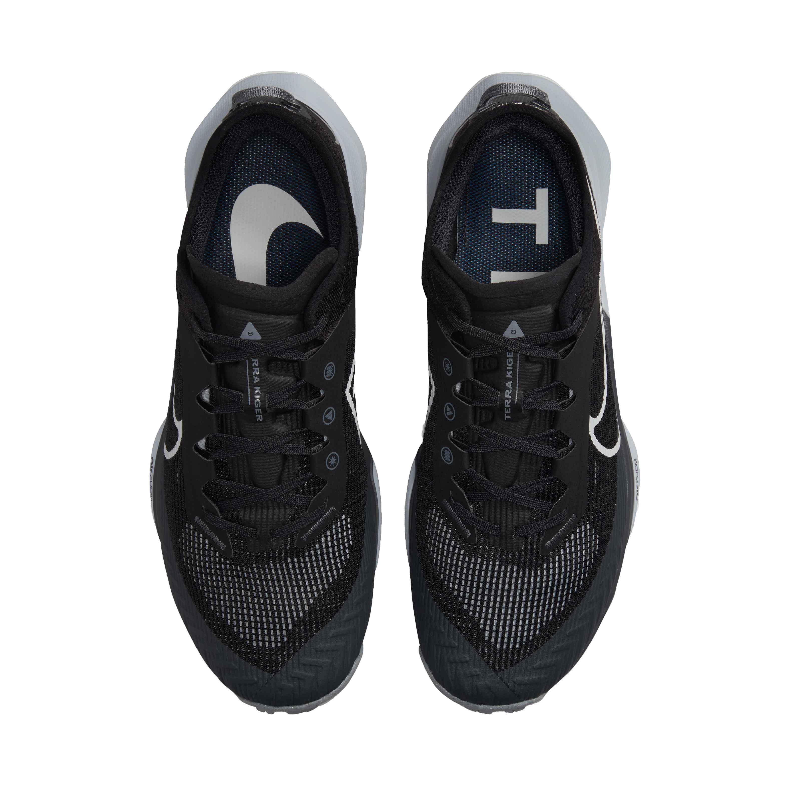 Nike Air Zoom Terra Kiger 8 "Black/Pure Platinum/Anthracite/Wolf Grey" Men's Trail Running Shoe - BLACK Thumbnail View 1