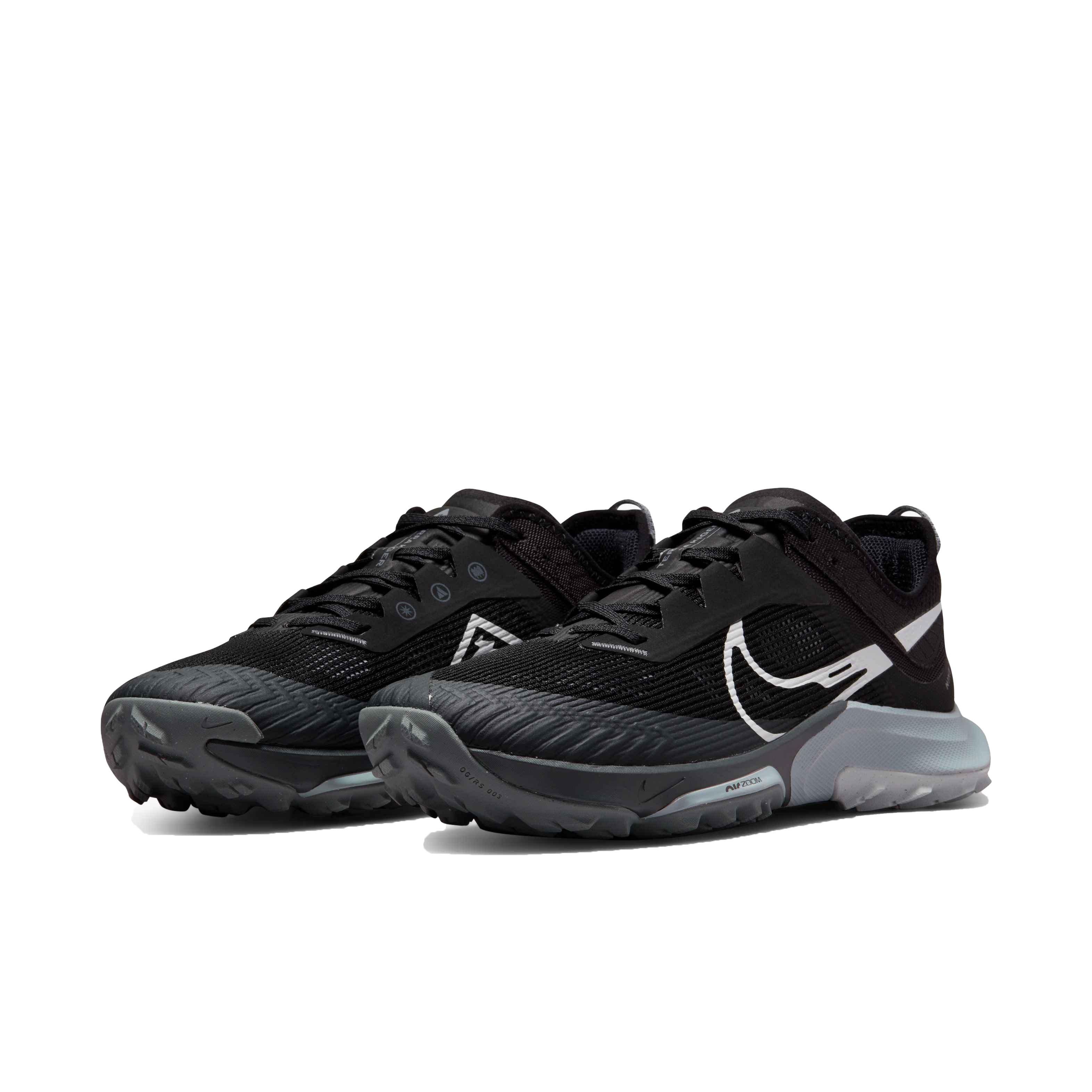 Nike Air Zoom Terra Kiger 8 "Black/Pure Platinum/Anthracite/Wolf Grey" Men's Trail Running Shoe - BLACK Thumbnail View 2