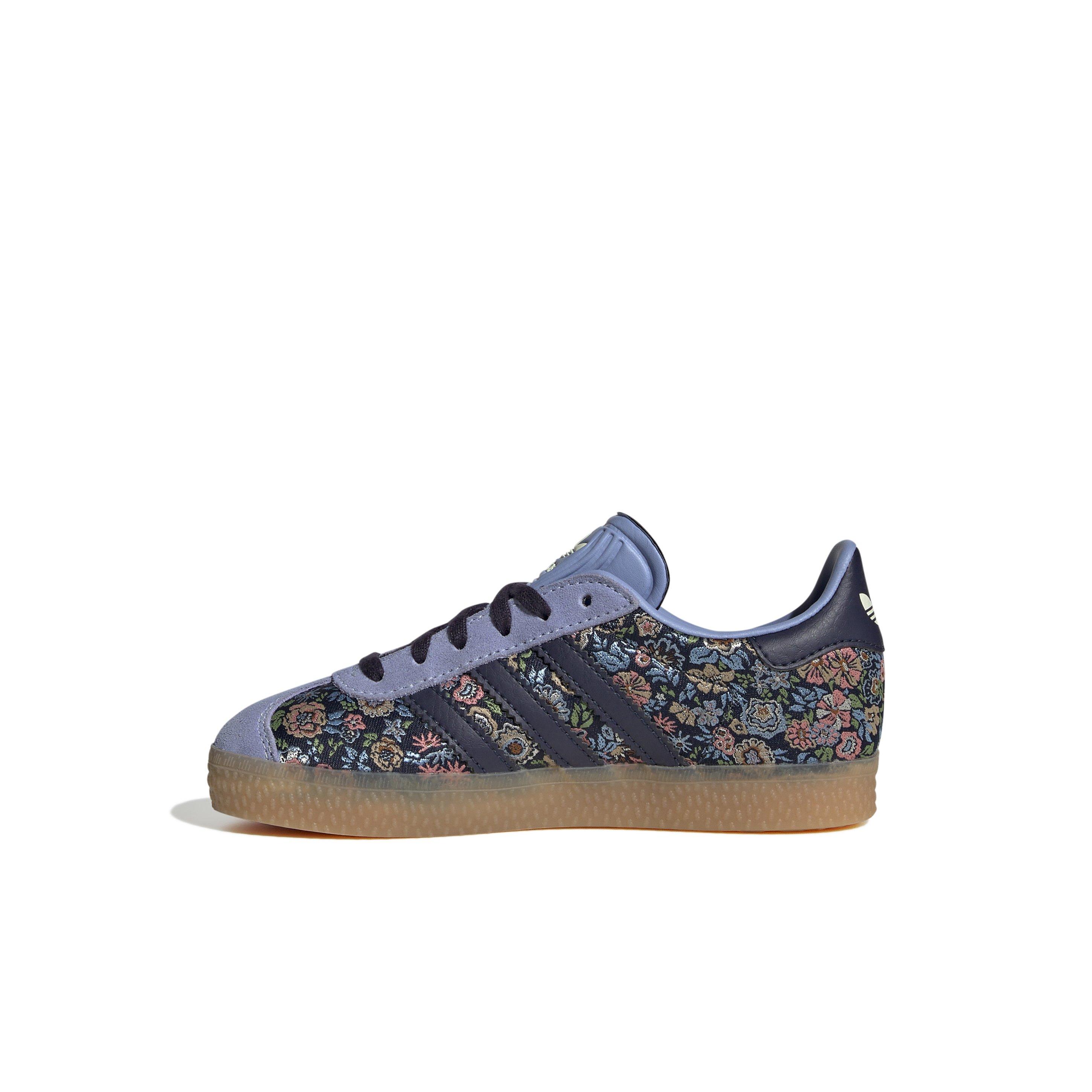 adidas Originals Gazelle Comfort Closure "Focus Blue/Solar Orange/Core Black" Infant Girls' Shoe