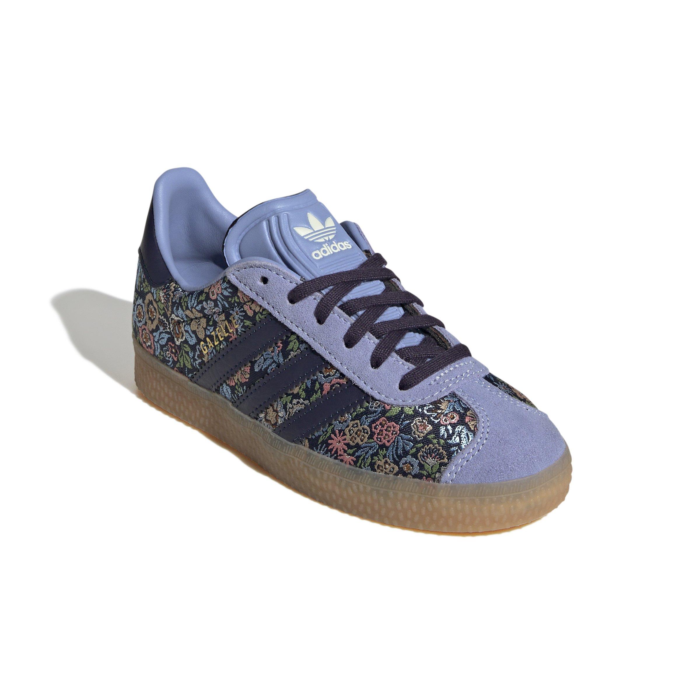 adidas Originals Gazelle Comfort Closure "Focus Blue/Solar Orange/Core Black" Infant Girls' Shoe