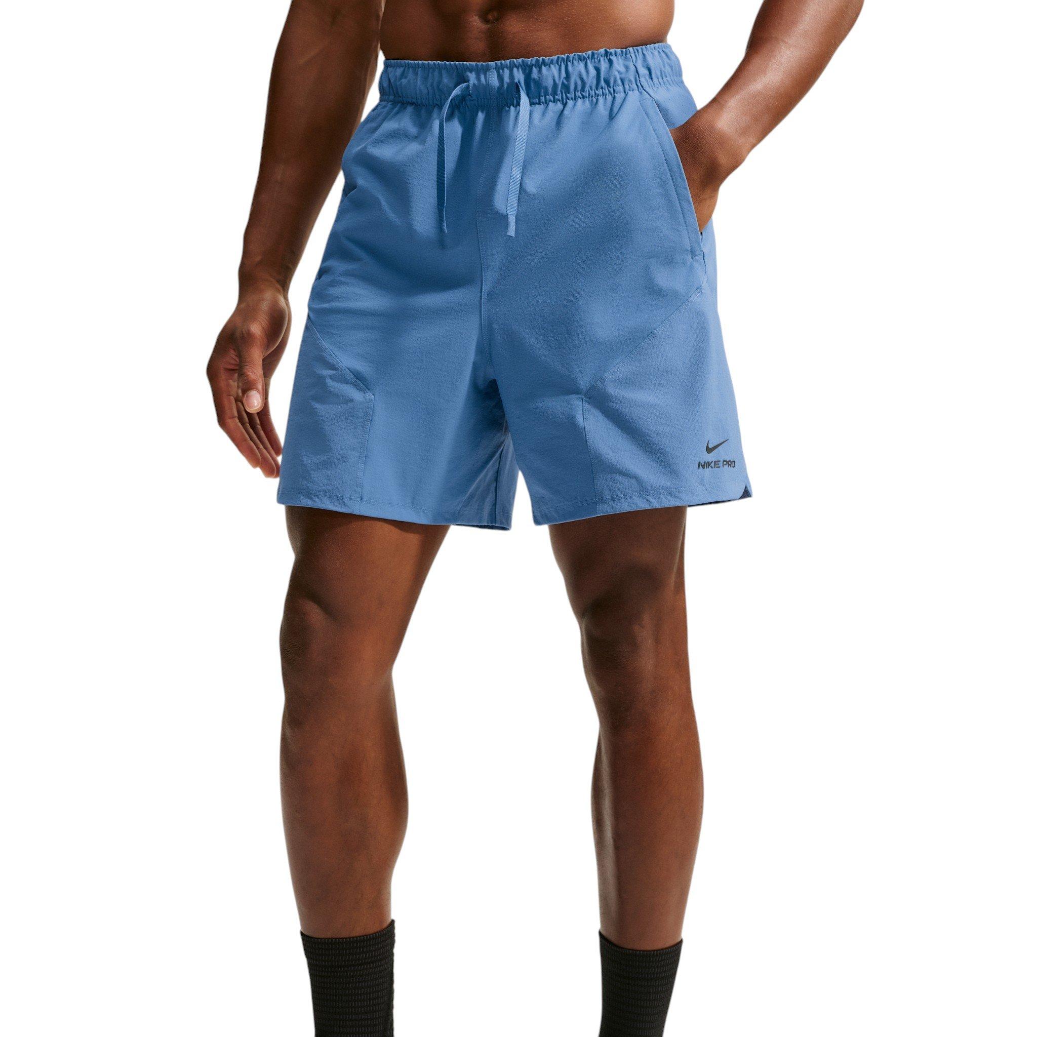 Nike Men's Pro Training Dri-FIT ADV 6" Shorts - BLUE Thumbnail View 1