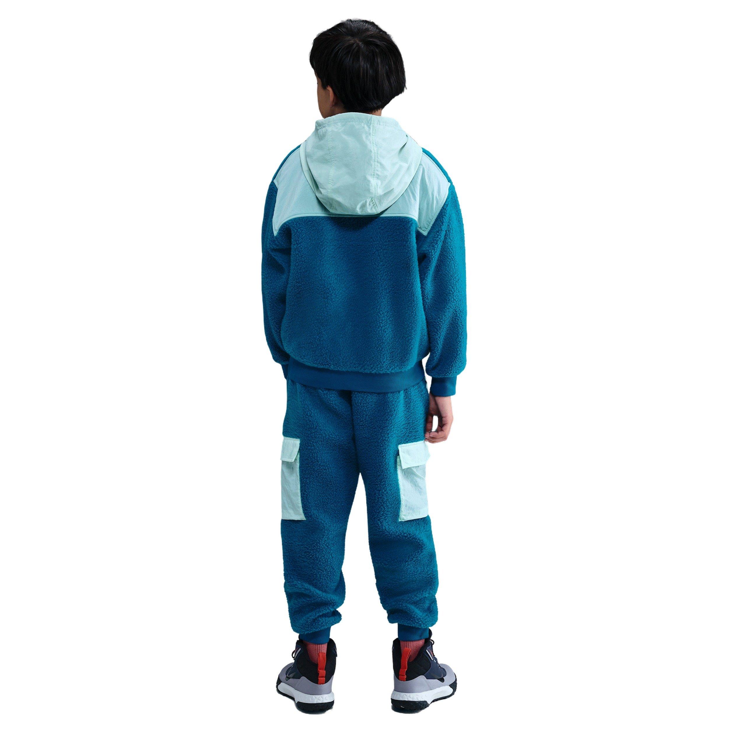 Nike Sportswear Club Fleece Big Kids' Blue Cargo Pants