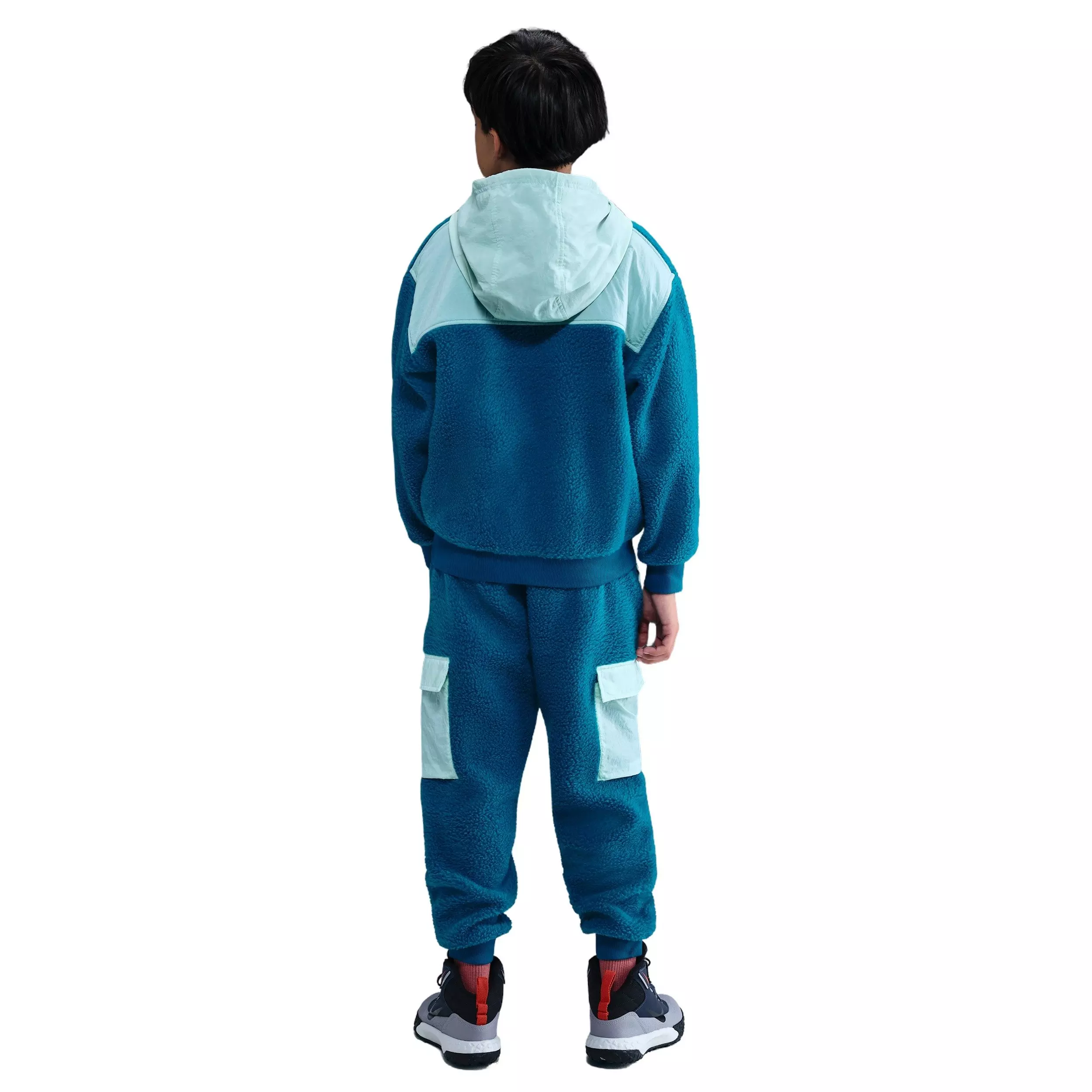 Nike Big Kids' Sportswear Club Fleece Cargo Pants - Blue - BLUE