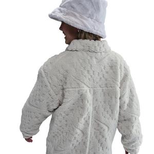 Nike Big Girls' Sportswear Cozy Deluxe Jacket -Pearl