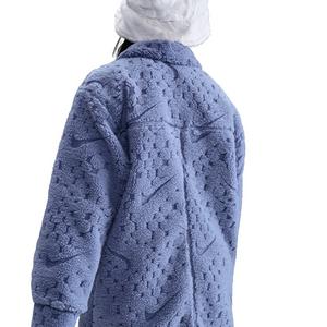 Nike Big Girls' Sportswear Cozy Deluxe Jacket -Indigo