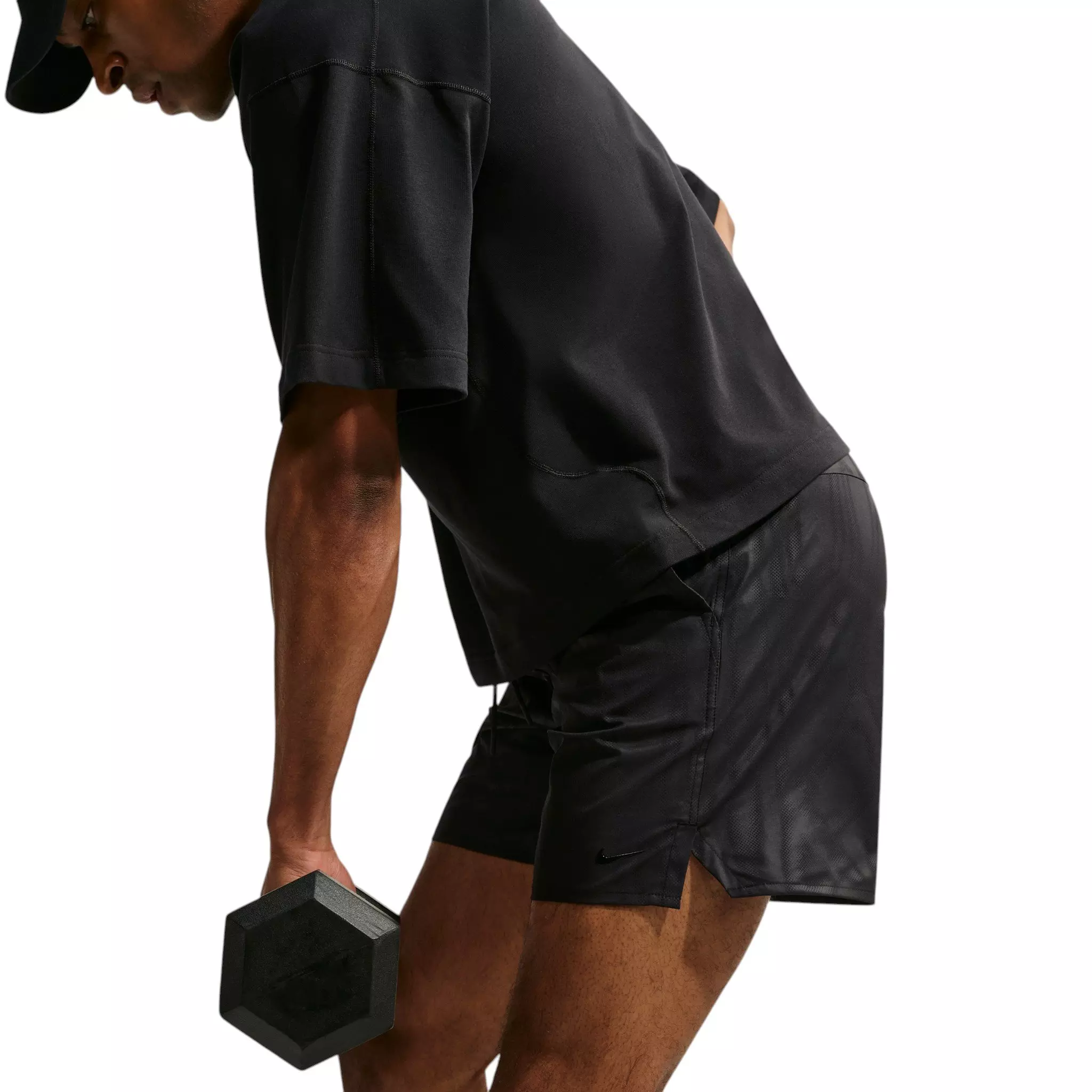 Nike Men's N.A.C. Unlimited Dri-FIT 7" Shorts - Black/Anthracite/Black - BLACK/ANTHRACITE/BLACK