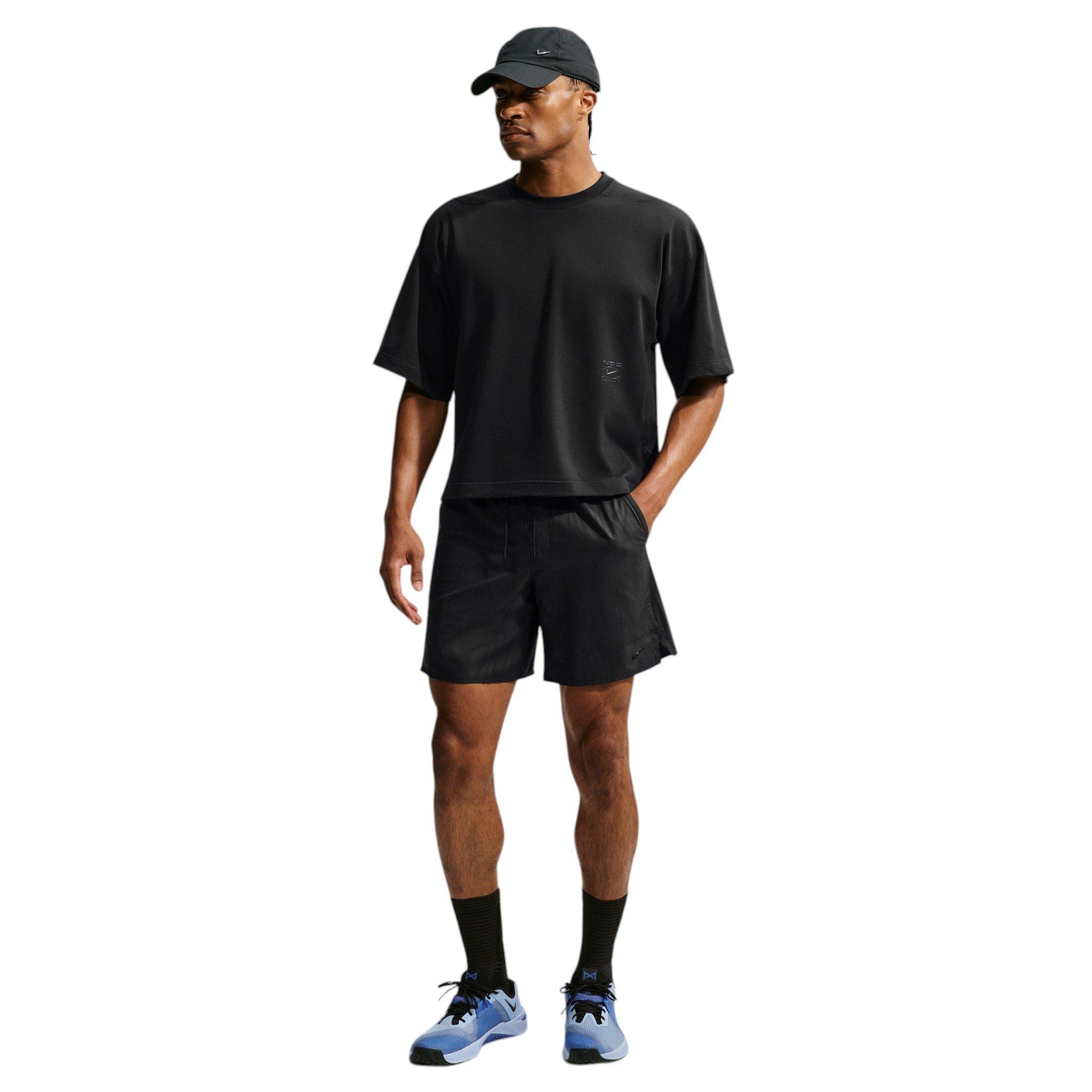 Nike Men's N.A.C. Unlimited Dri-FIT 7" Shorts - Black/Anthracite/Black - BLACK/ANTHRACITE/BLACK Thumbnail View 4