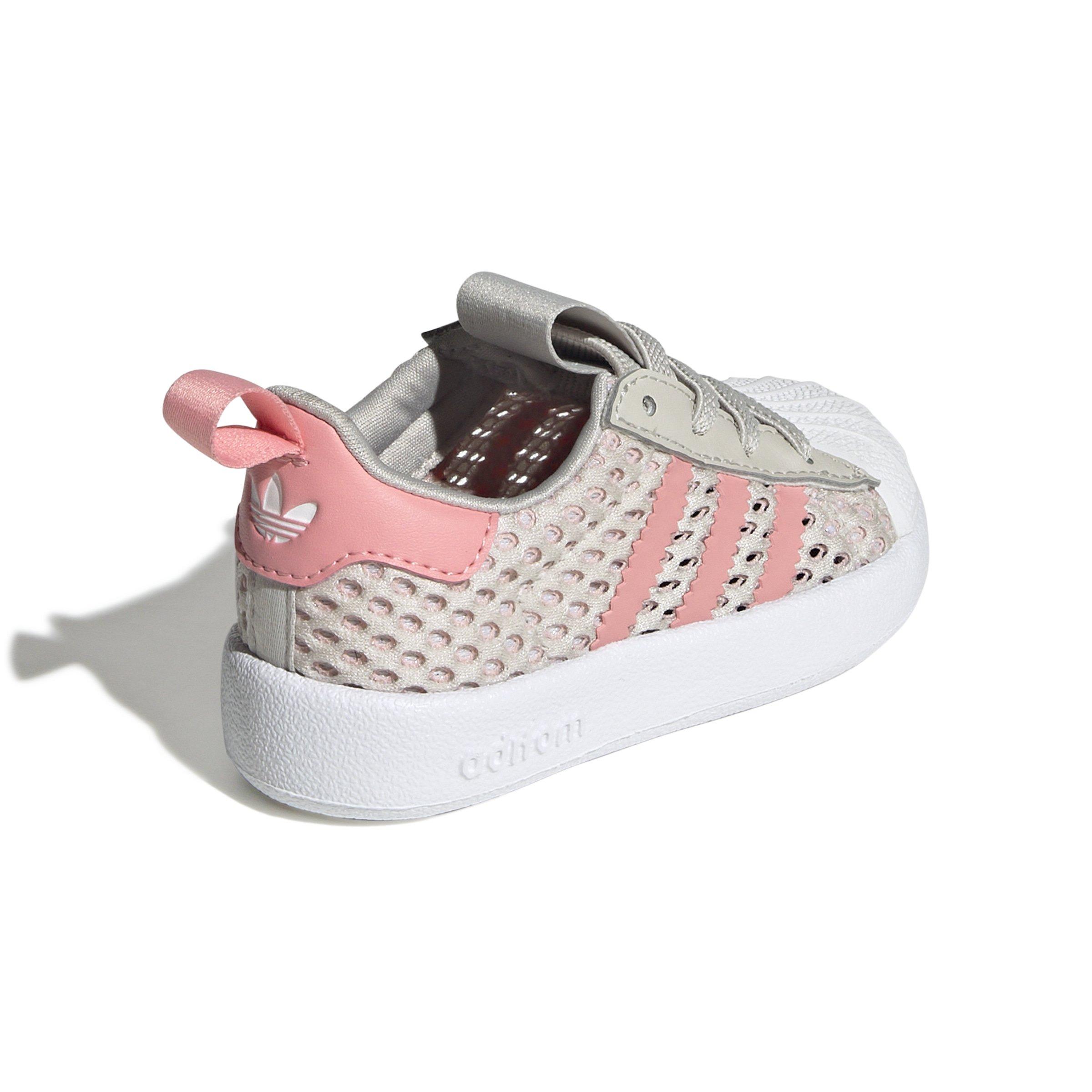 adidas Originals Adifom Superstar 360 "Wonder Alumina/Semi Pink Spark/Ftwr White" Infant Girls' Shoe - ALUMINA/PINK/WHITE Thumbnail View 4