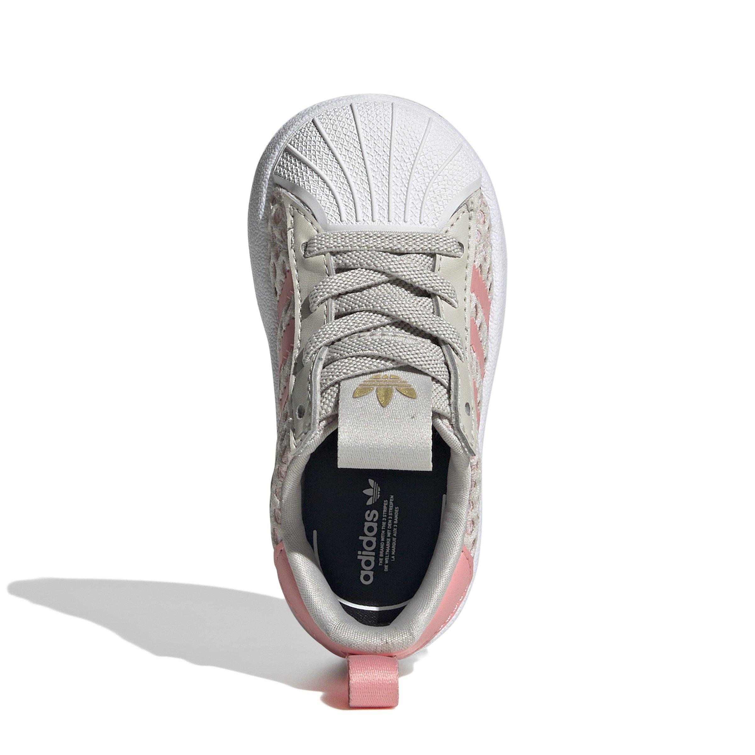 adidas Originals Adifom Superstar 360 "Wonder Alumina/Semi Pink Spark/Ftwr White" Infant Girls' Shoe - ALUMINA/PINK/WHITE Thumbnail View 5