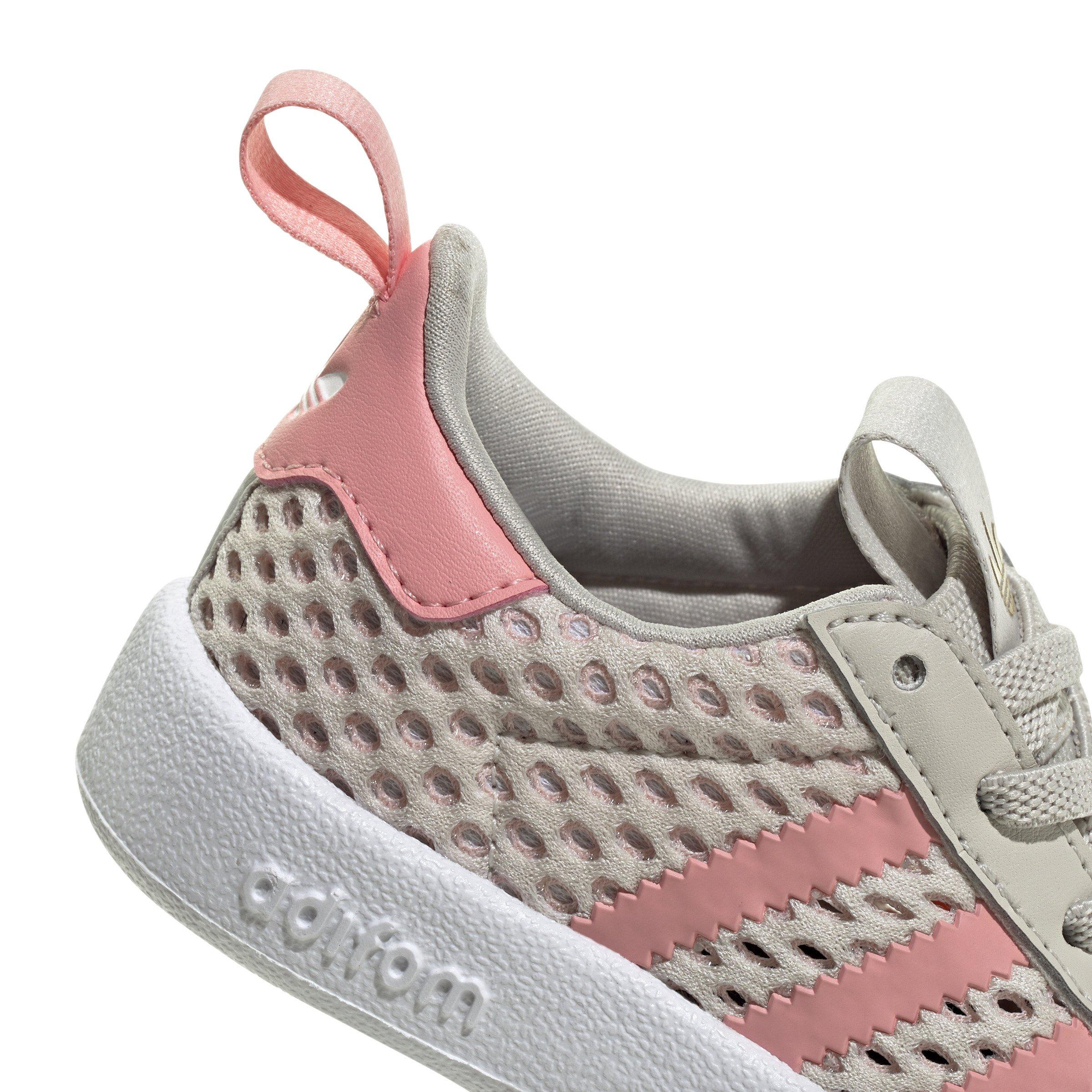 adidas Originals Adifom Superstar 360 "Wonder Alumina/Semi Pink Spark/Ftwr White" Infant Girls' Shoe - ALUMINA/PINK/WHITE Thumbnail View 7