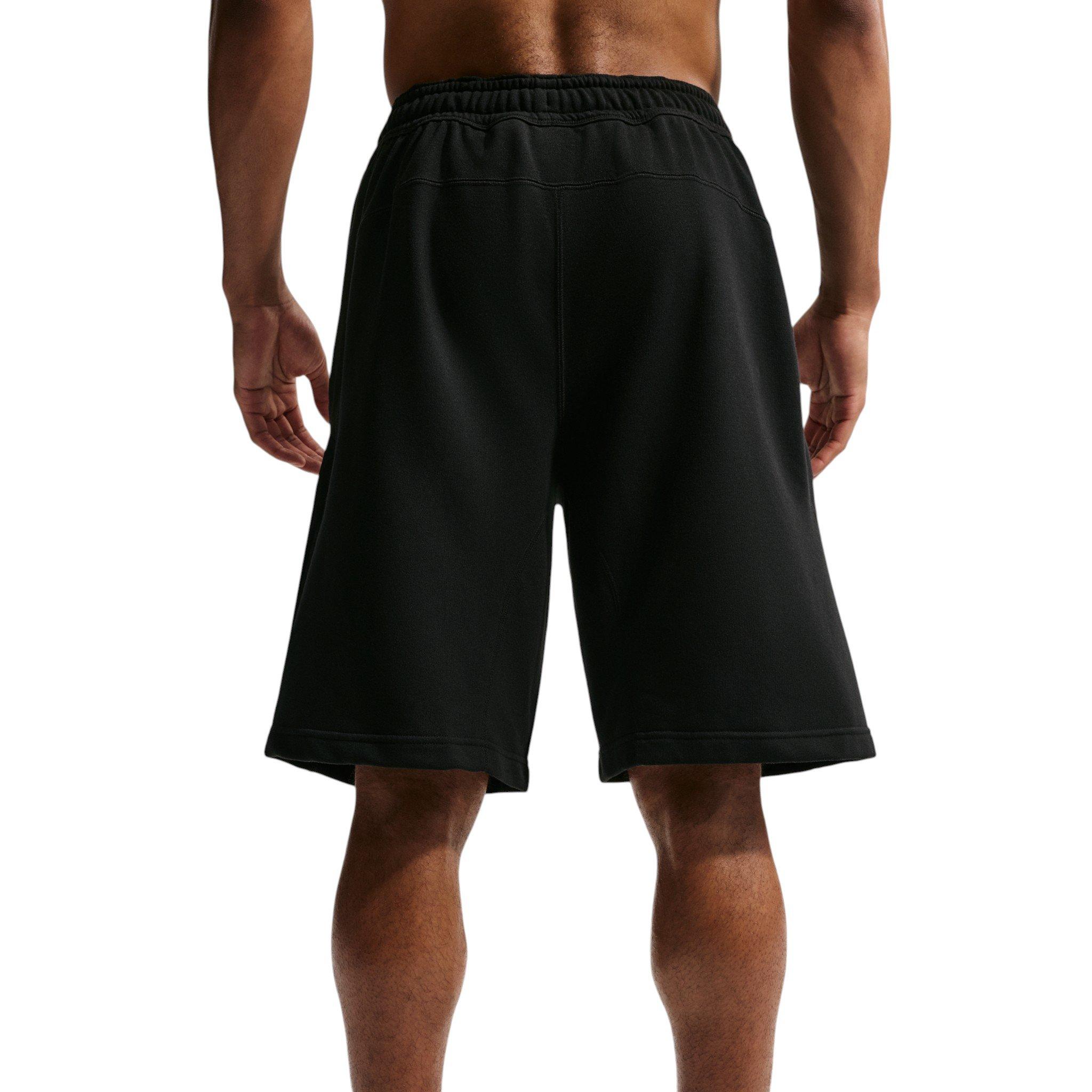 Nike Men's N.A.C. Dri-FIT Fleece Training Shorts - BLACK