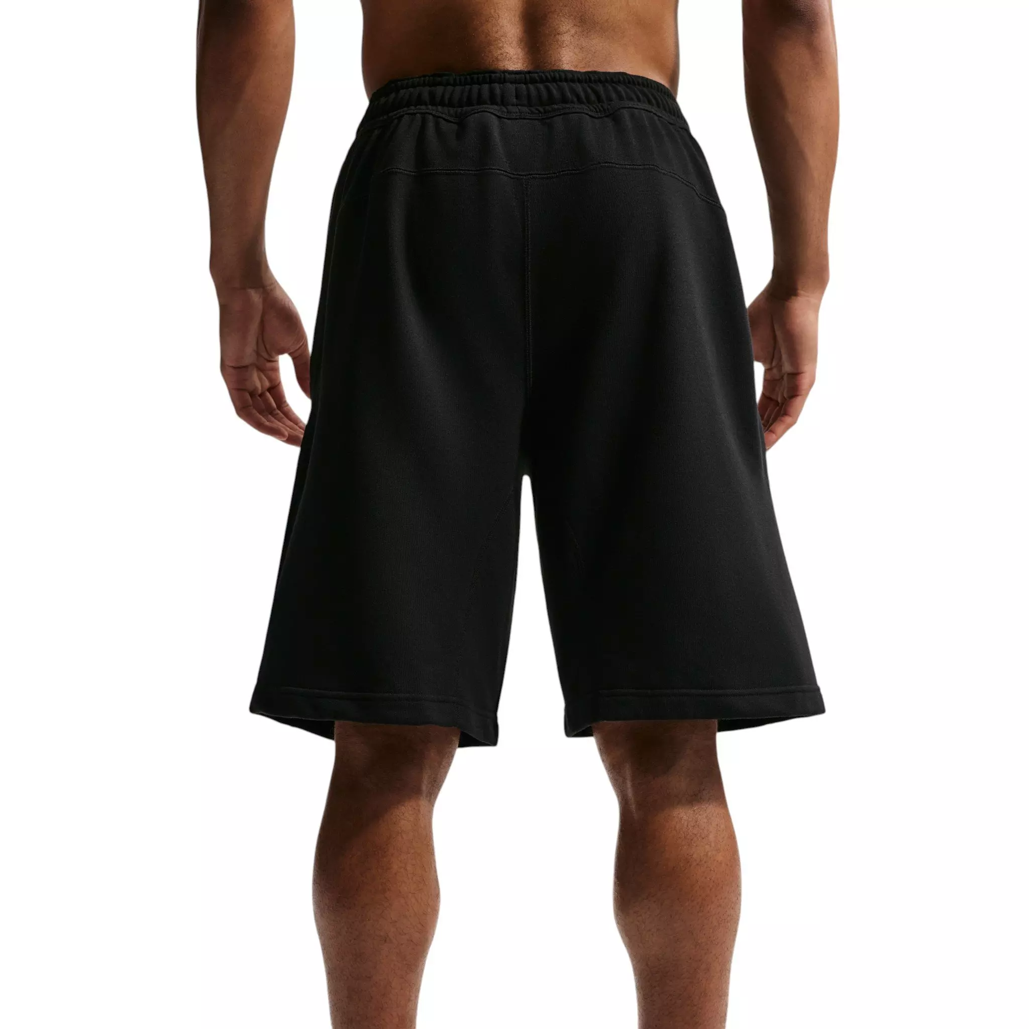 Nike Men's N.A.C. Dri-FIT Fleece Training Shorts - BLACK