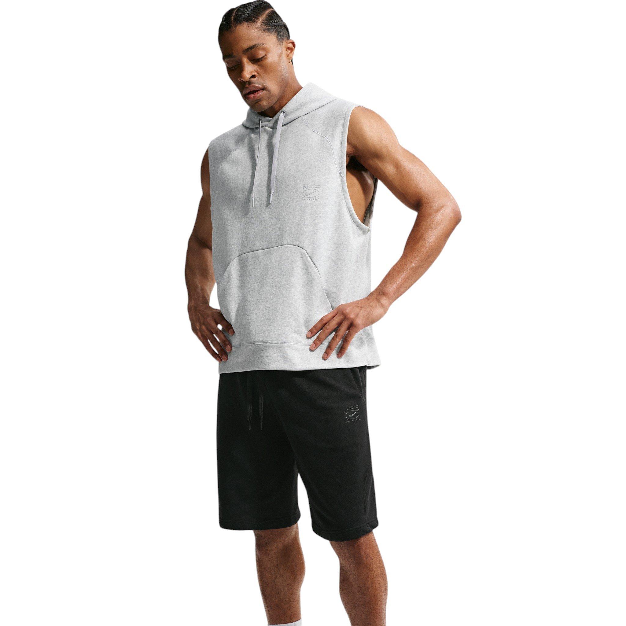 Nike Men's N.A.C. Dri-FIT Fleece Training Shorts - BLACK