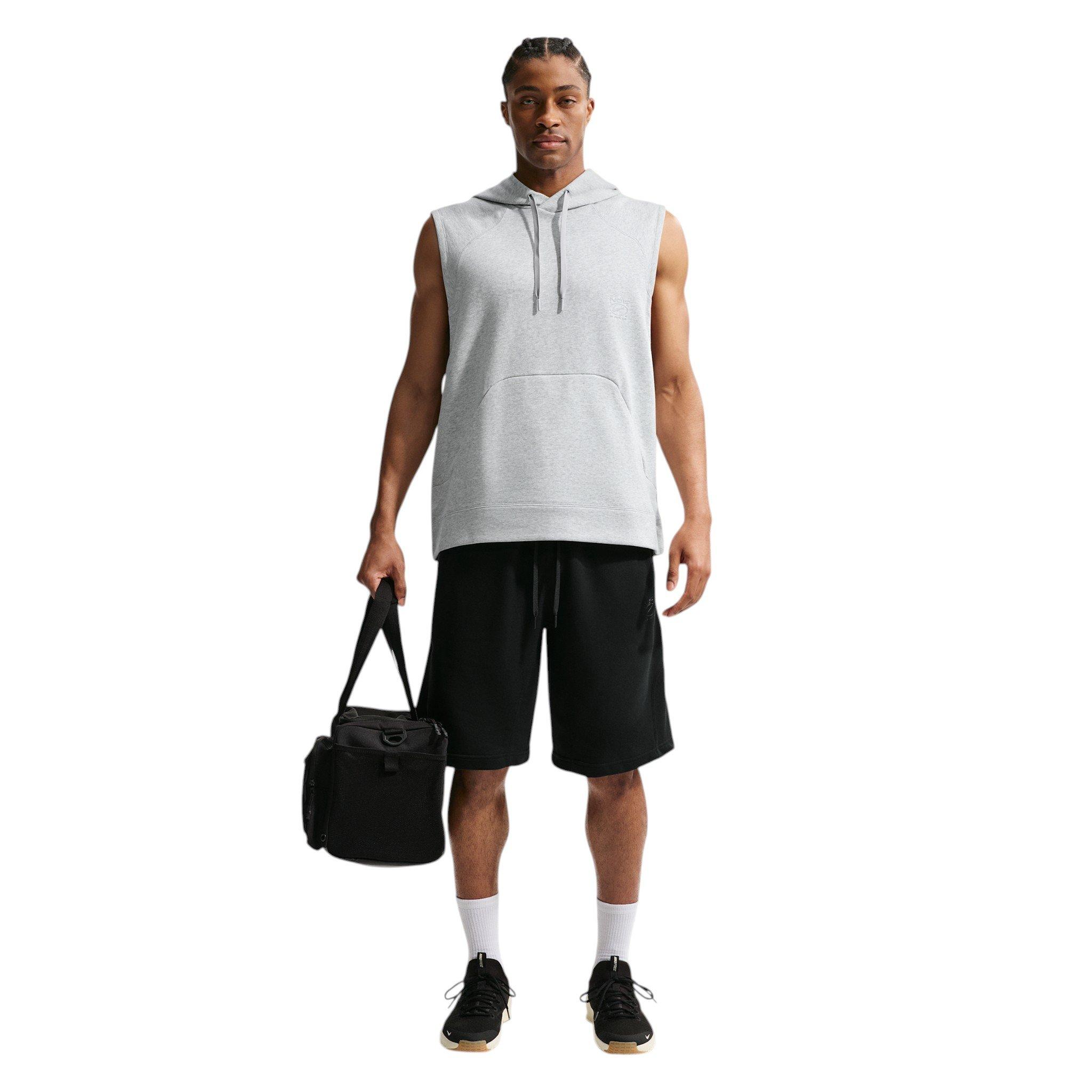 Nike Men's N.A.C. Dri-FIT Fleece Training Shorts - BLACK
