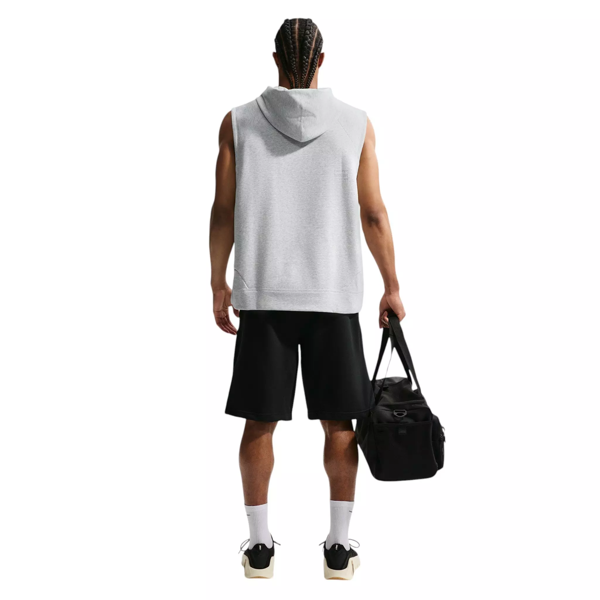 Nike Men's N.A.C. Dri-FIT Fleece Training Shorts - BLACK