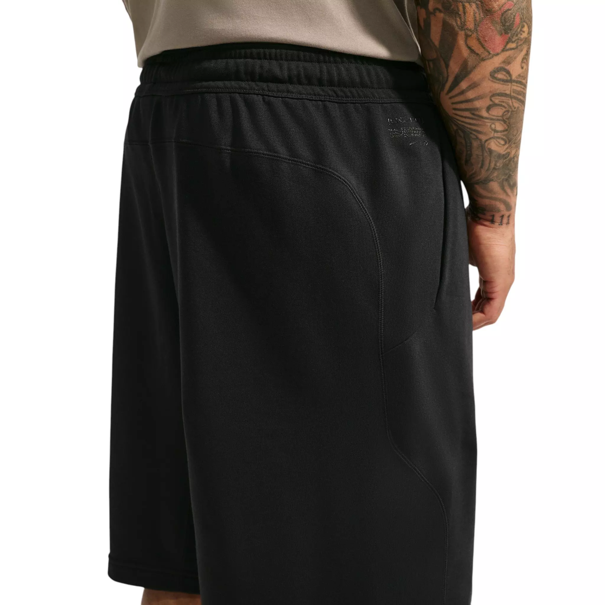 Nike Men's N.A.C. Dri-FIT Fleece Training Shorts - BLACK