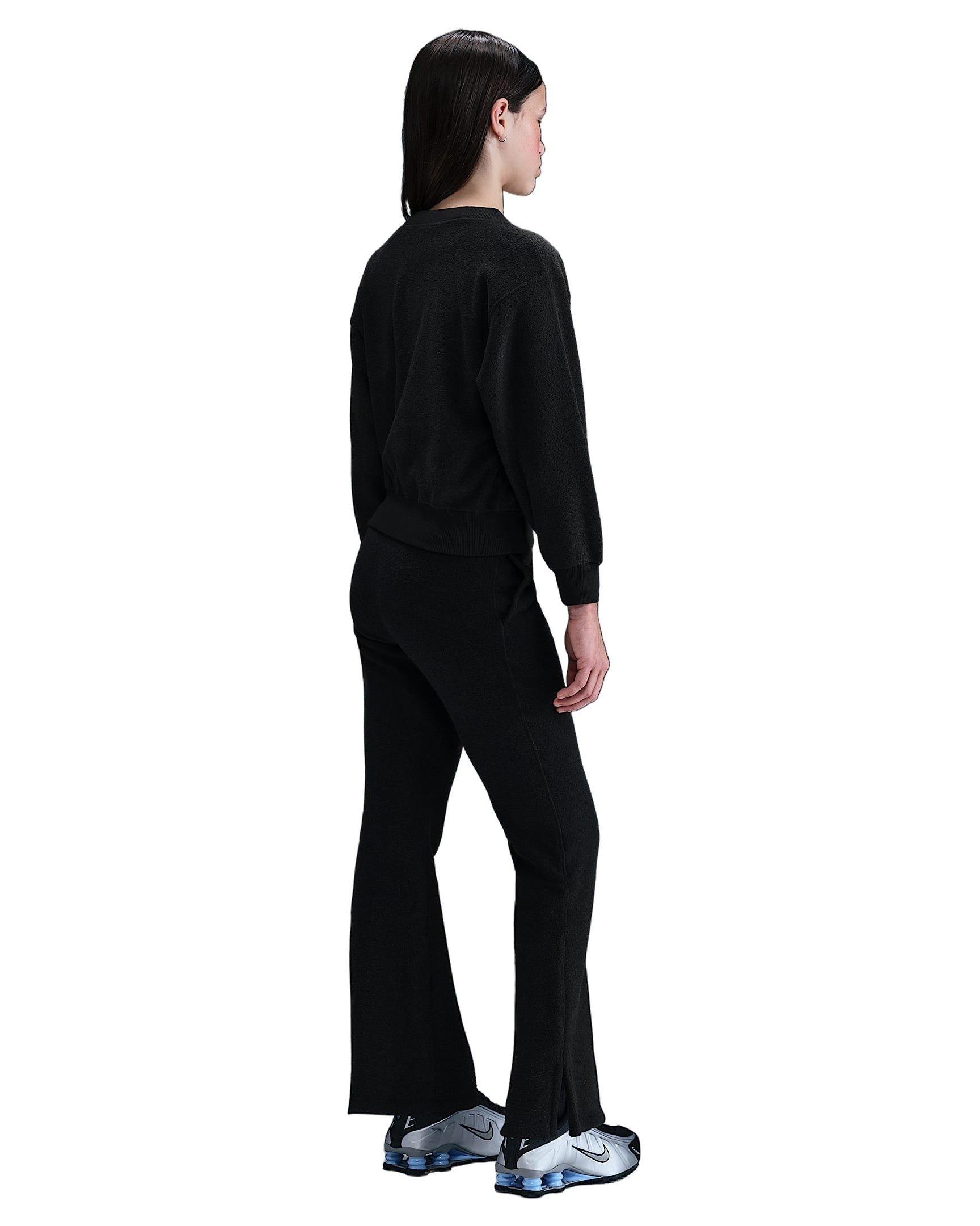 Nike Sportswear Cozy Fleece Big Girls' Black Pants
