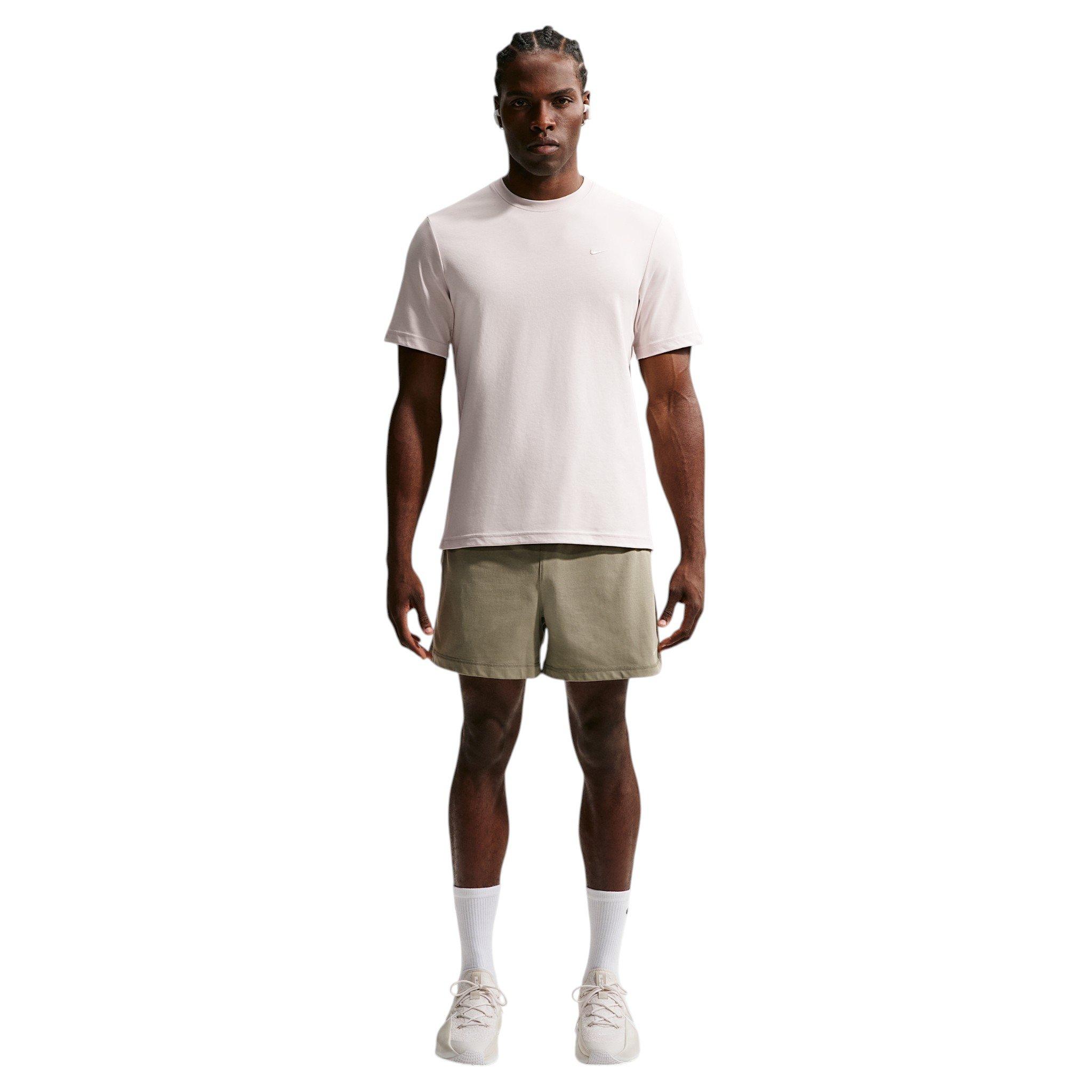 Nike Men's Primary Dri-FIT Short-Sleeve Versatile Top - BROWN Thumbnail View 4
