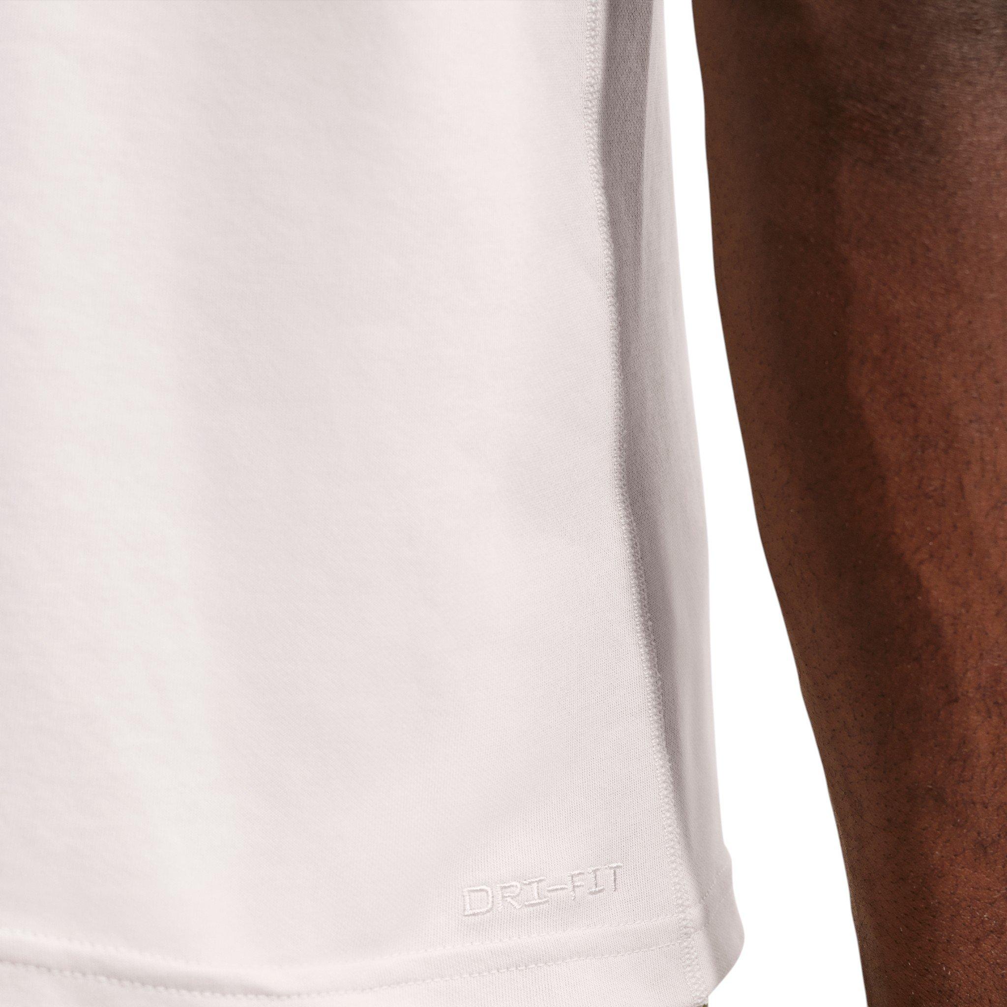 Nike Men's Primary Dri-FIT Short-Sleeve Versatile Top - BROWN Thumbnail View 6