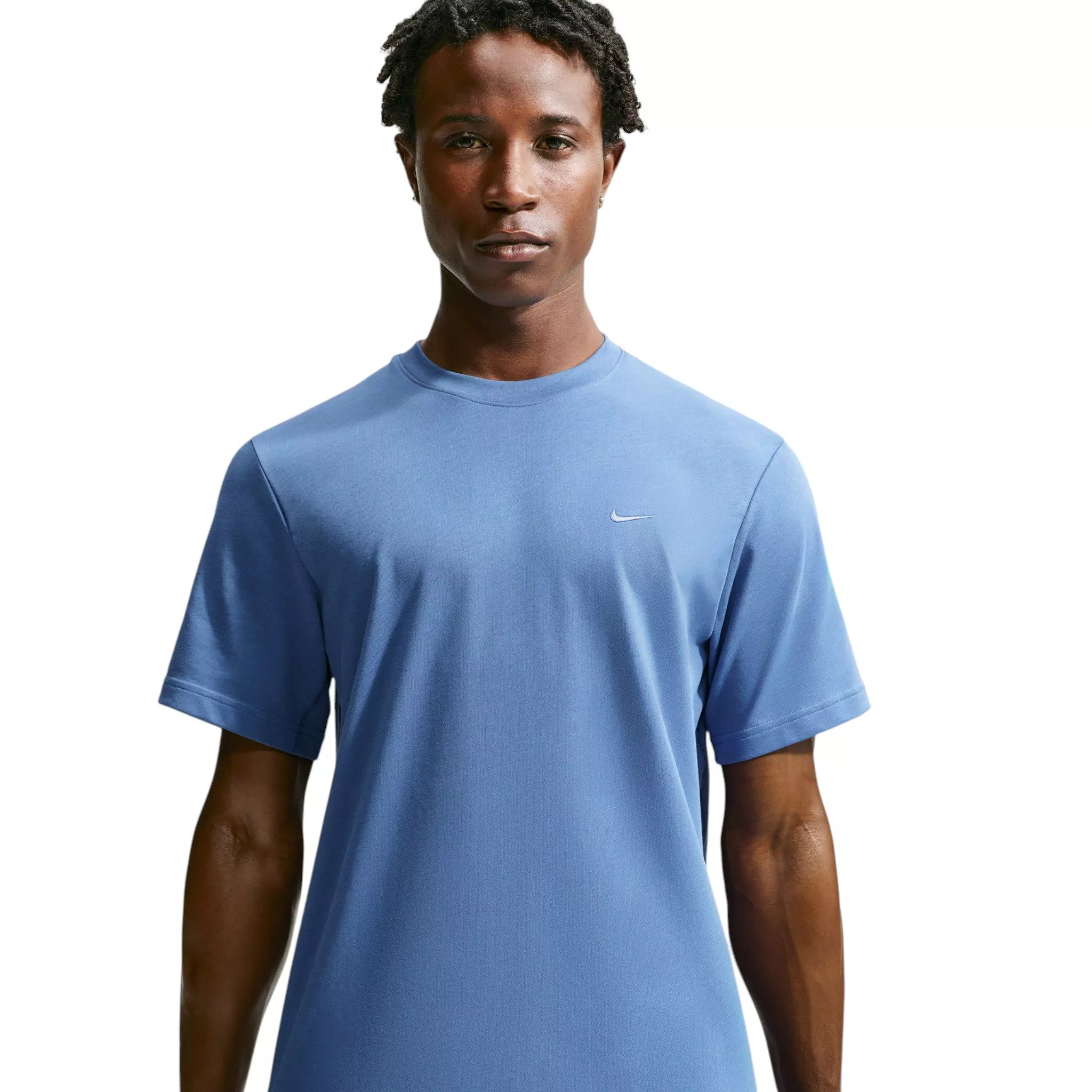 Nike Men's Primary Dri-FIT Short-Sleeve Versatile Top - BLUE