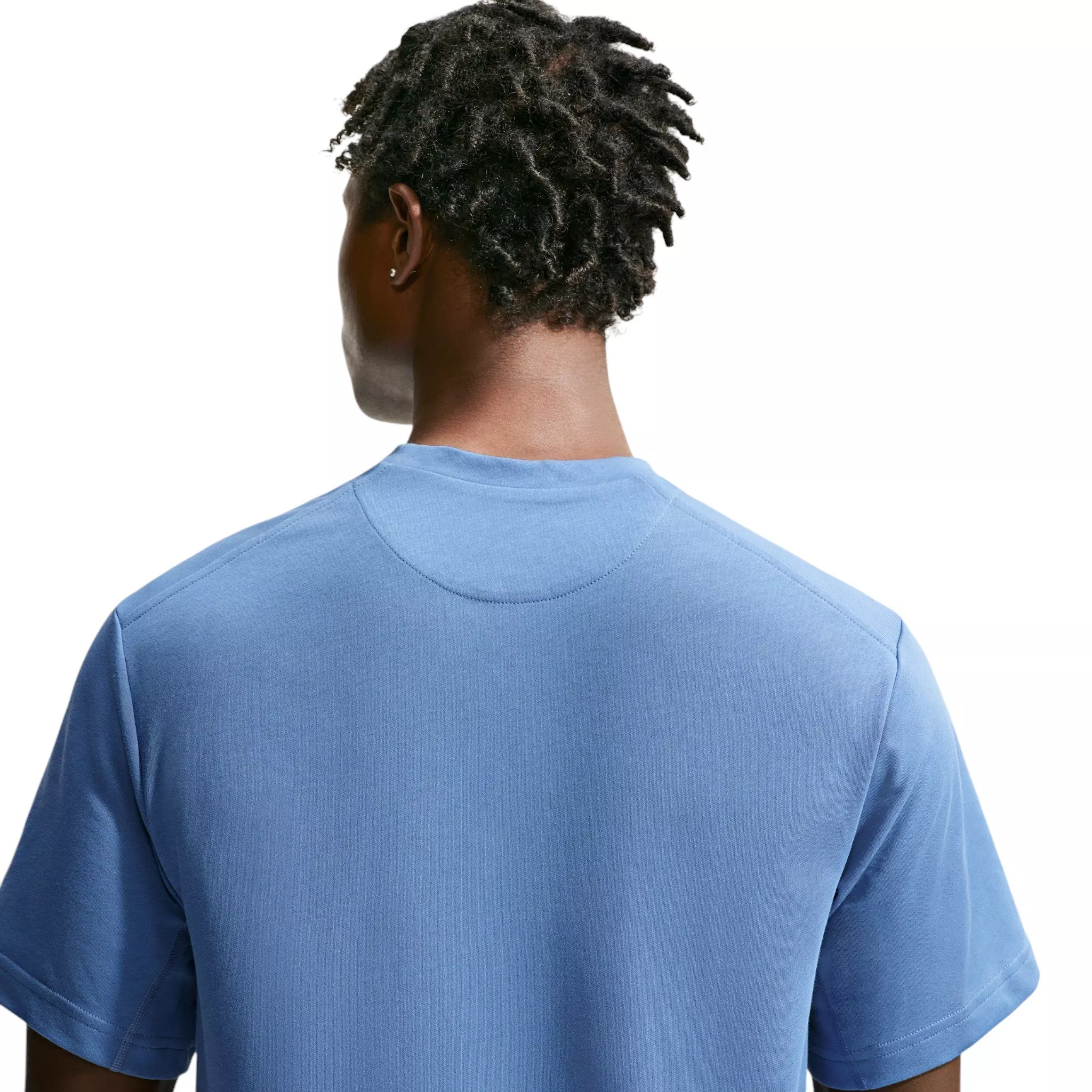 Nike Men's Primary Dri-FIT Short-Sleeve Versatile Top - BLUE