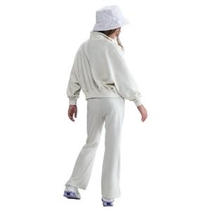 Nike Big Girls' Sportswear Cozy Fleece Pants -Pearl