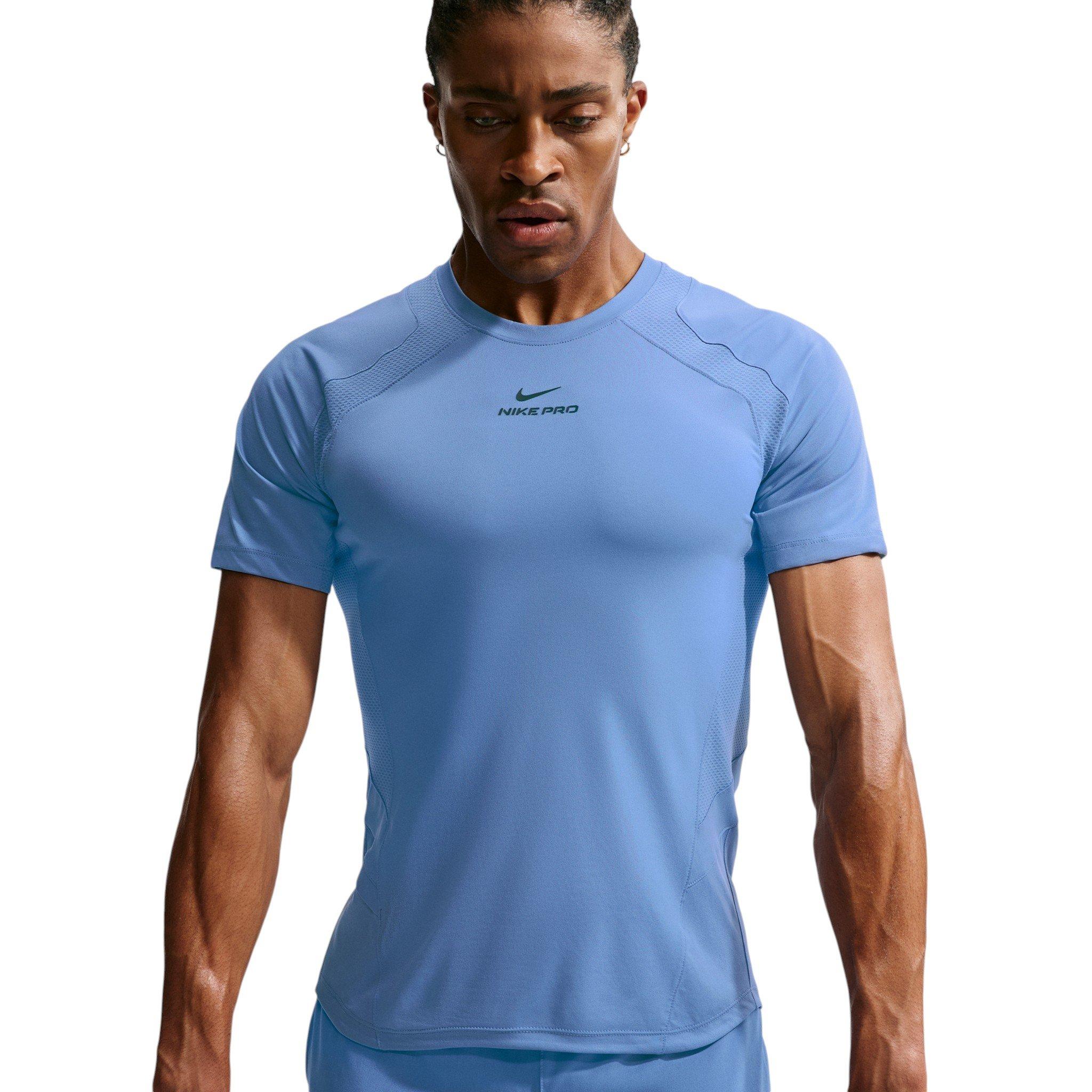 Nike Men's Pro Training Dri-FIT ADV Short-Sleeve Top - Indigo