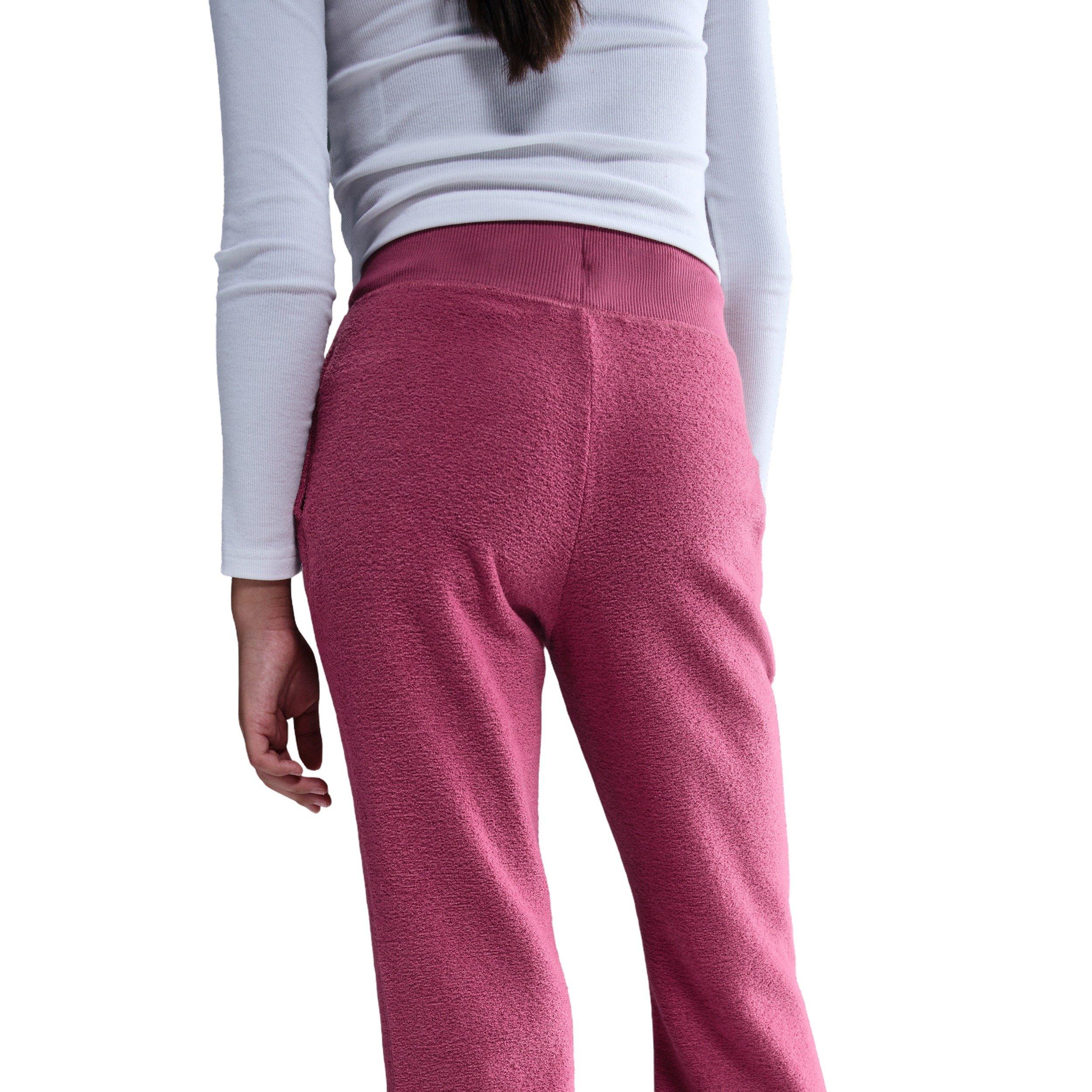 Nike Big Girls' Sportswear Fleece Pants - Beet Purple - BEET PURPLE Thumbnail View 4