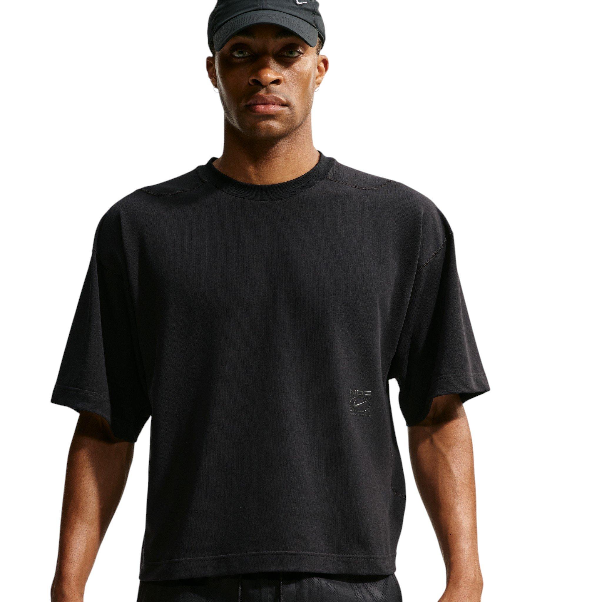 Nike Men's N.A.C. Dri-FIT Short-Sleeve Training Top - BLACK