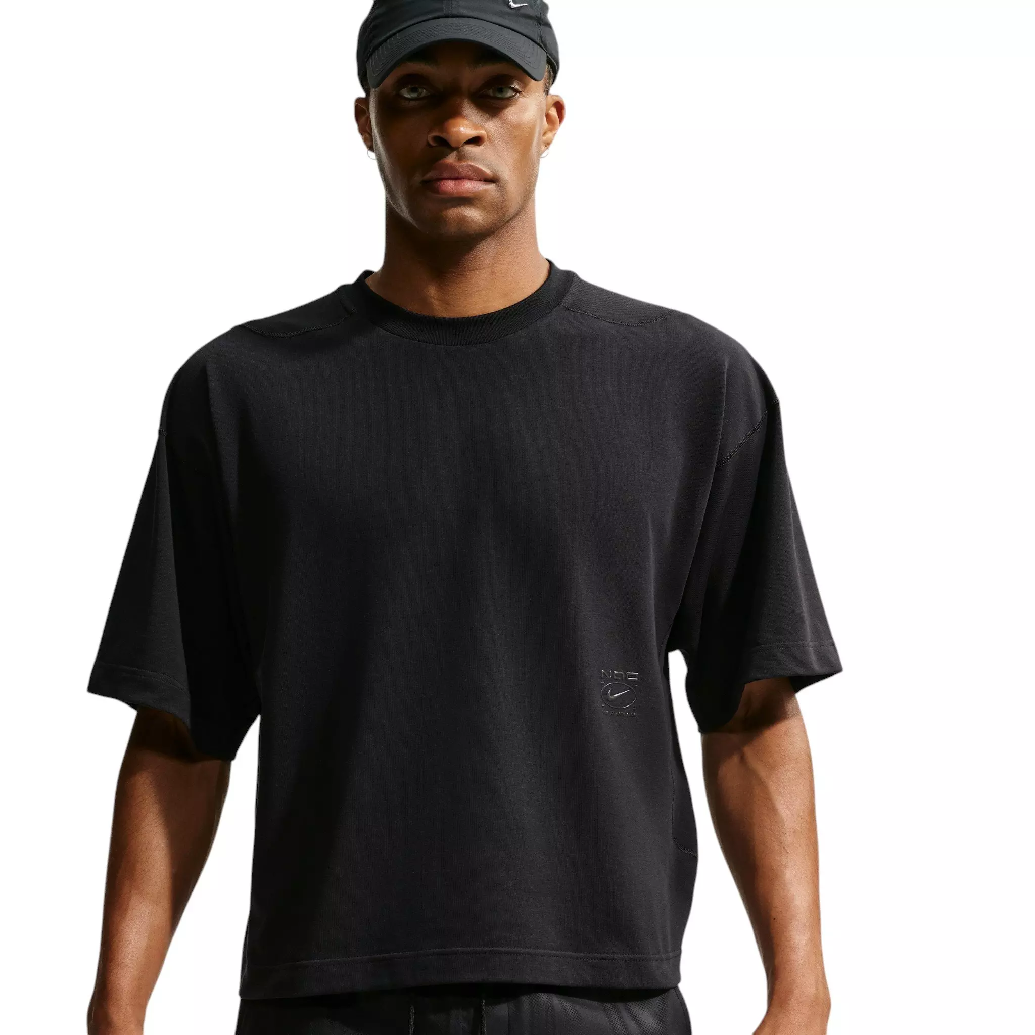 Nike Men's N.A.C. Dri-FIT Short-Sleeve Training Top - BLACK