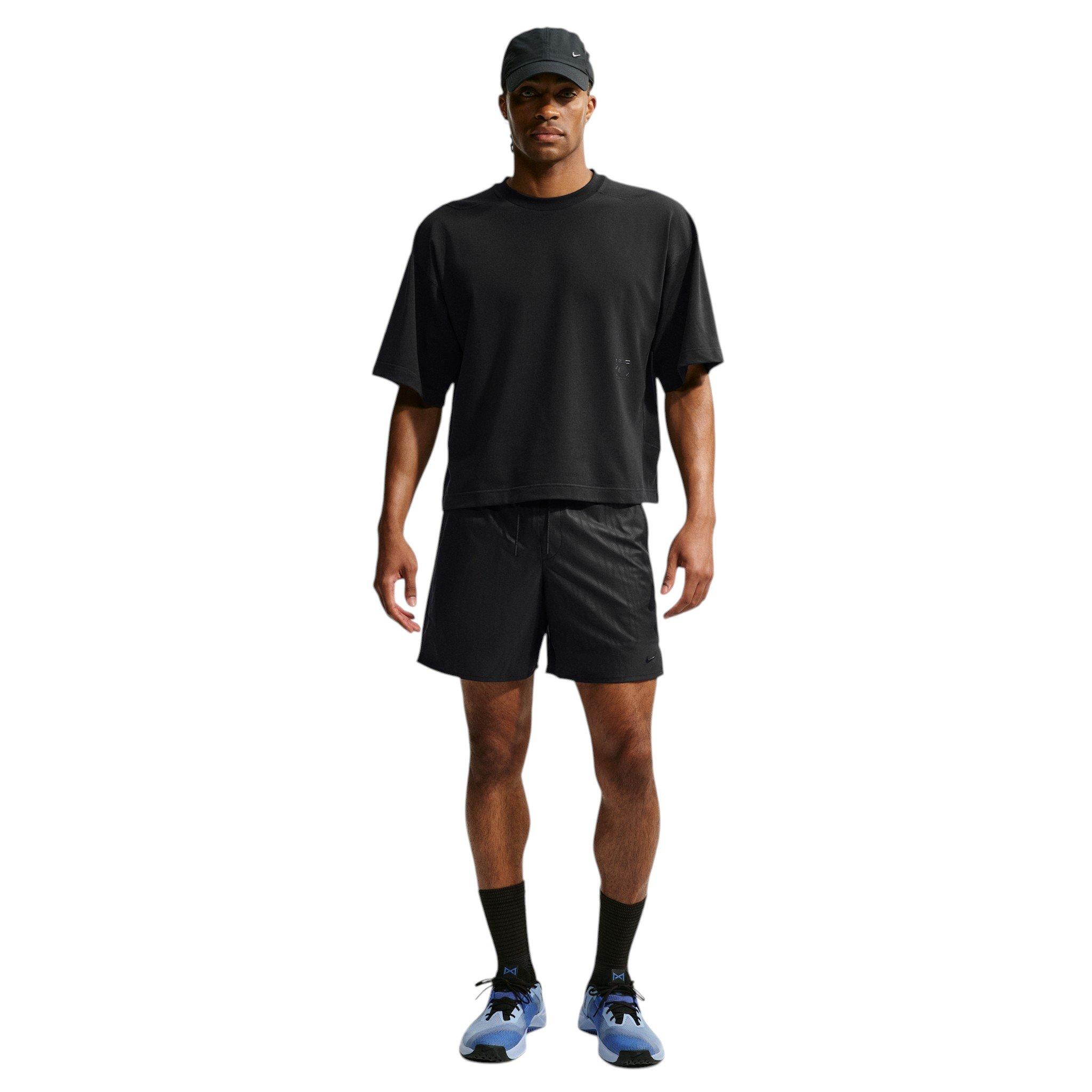 Nike Men's N.A.C. Dri-FIT Short-Sleeve Training Top - BLACK
