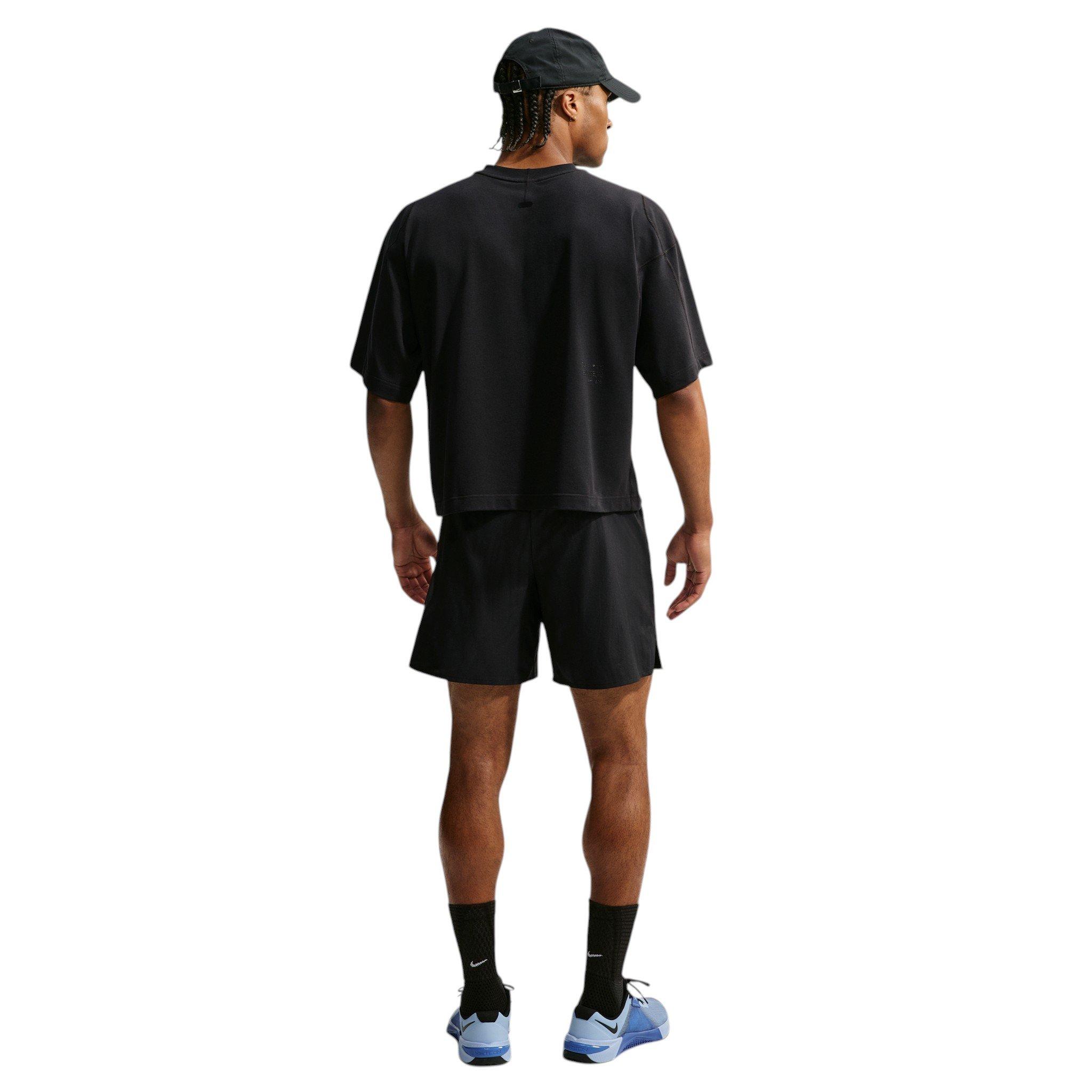 Nike Men's N.A.C. Dri-FIT Short-Sleeve Training Top - BLACK