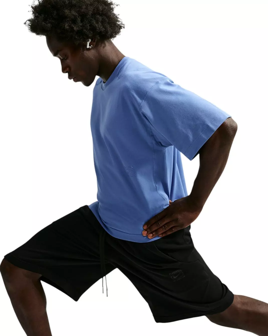 Nike Men's N.A.C. Dri-FIT Short-Sleeve Training Top - BLUE