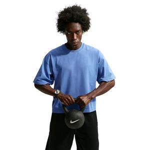 Nike Men's N.A.C. Dri-FIT Short-Sleeve Training Top - BLUE