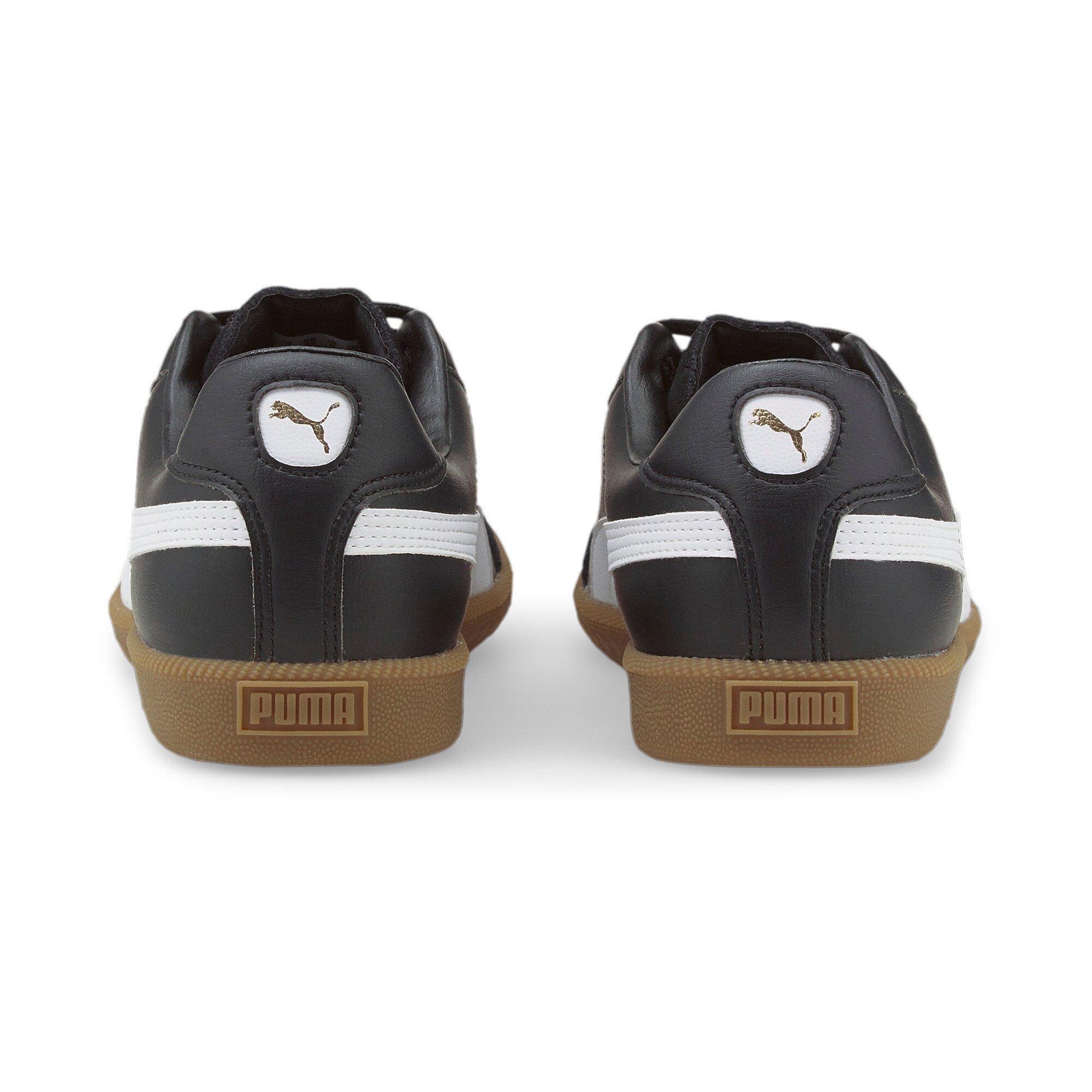 PUMA King 21 IT Indoor Soccer "Black/White" Unisex Soccer Shoe - BLACK/WHITE Thumbnail View 4