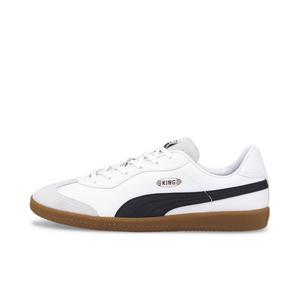 PUMA King 21 IT Indoor Soccer "White/Black" Unisex Soccer Shoe
