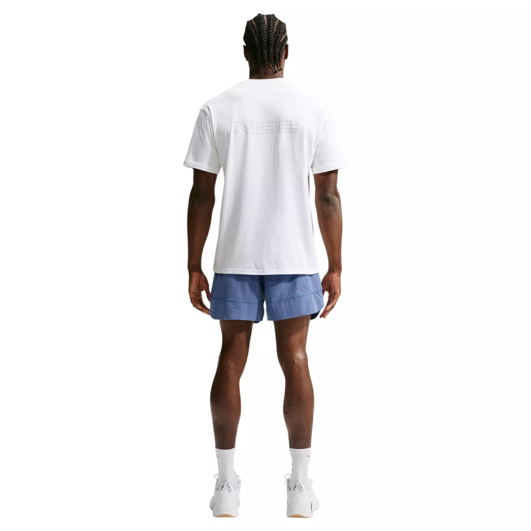 Nike Men's N.A.C. Logo T-Shirt - WHITE