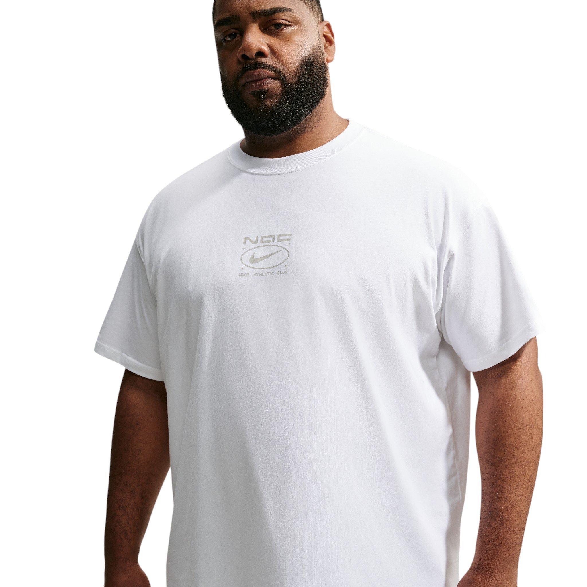 Nike Men's N.A.C. Logo T-Shirt - WHITE