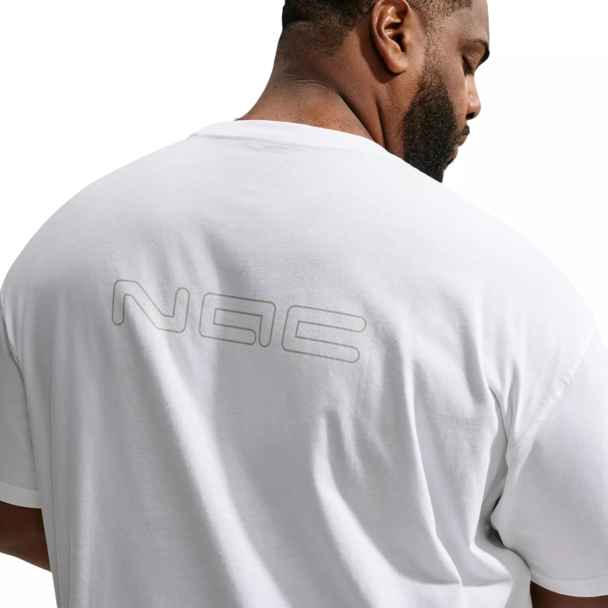 Nike Men's N.A.C. Logo T-Shirt - WHITE